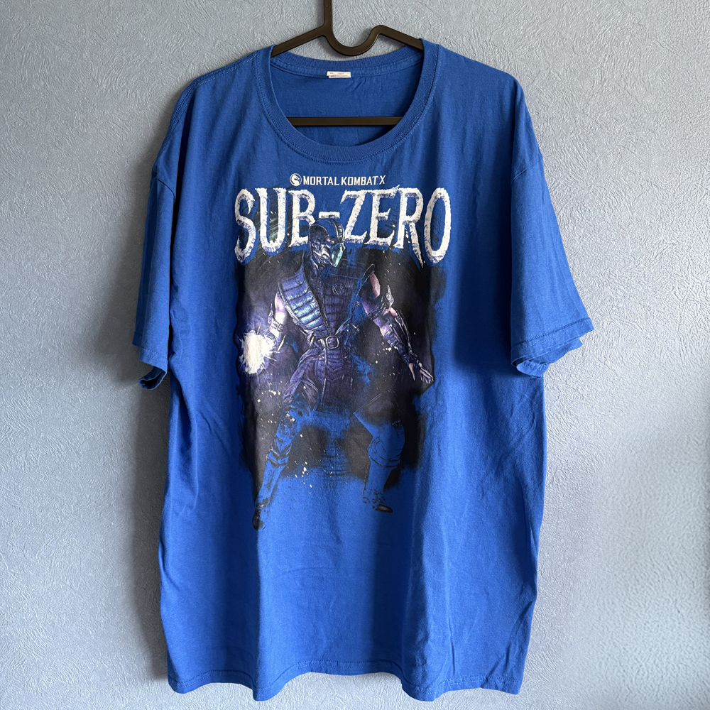 Warner Bros. Games Mortal Kombat（モータルコンバット） SUB ZERO【古着/Tシャツ/格闘ゲーム】