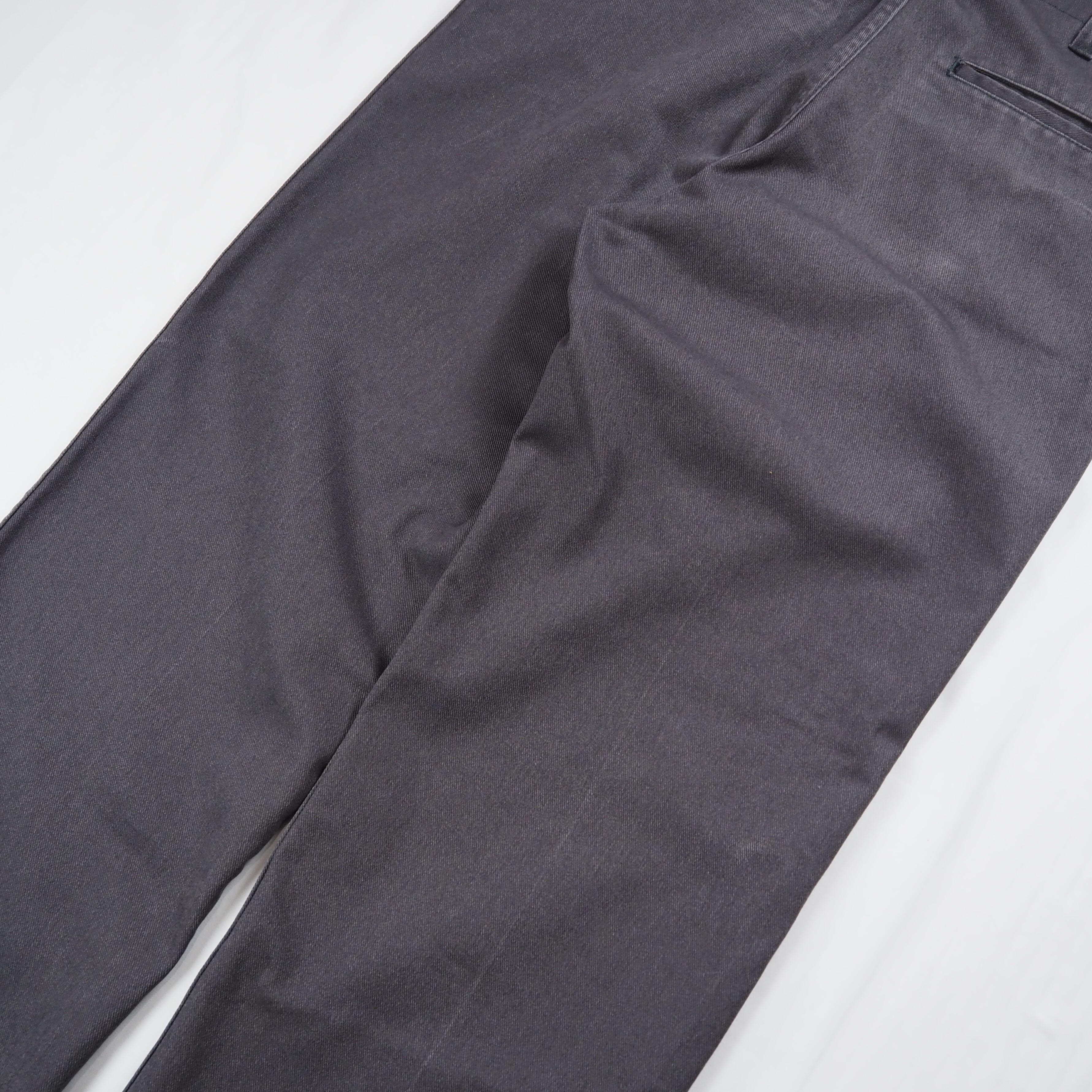 【9/23 20:00入荷】90's〜 Ben Davis ワークパンツ フリスコ チャコールグレー 34×30 の画像 16