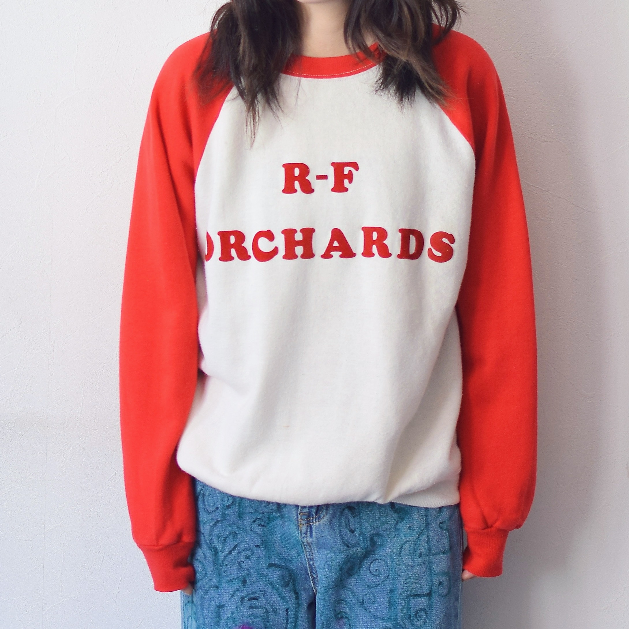 Vintage 70〜80's "R-F ORCHARDS" Raglan Sweat の画像 3