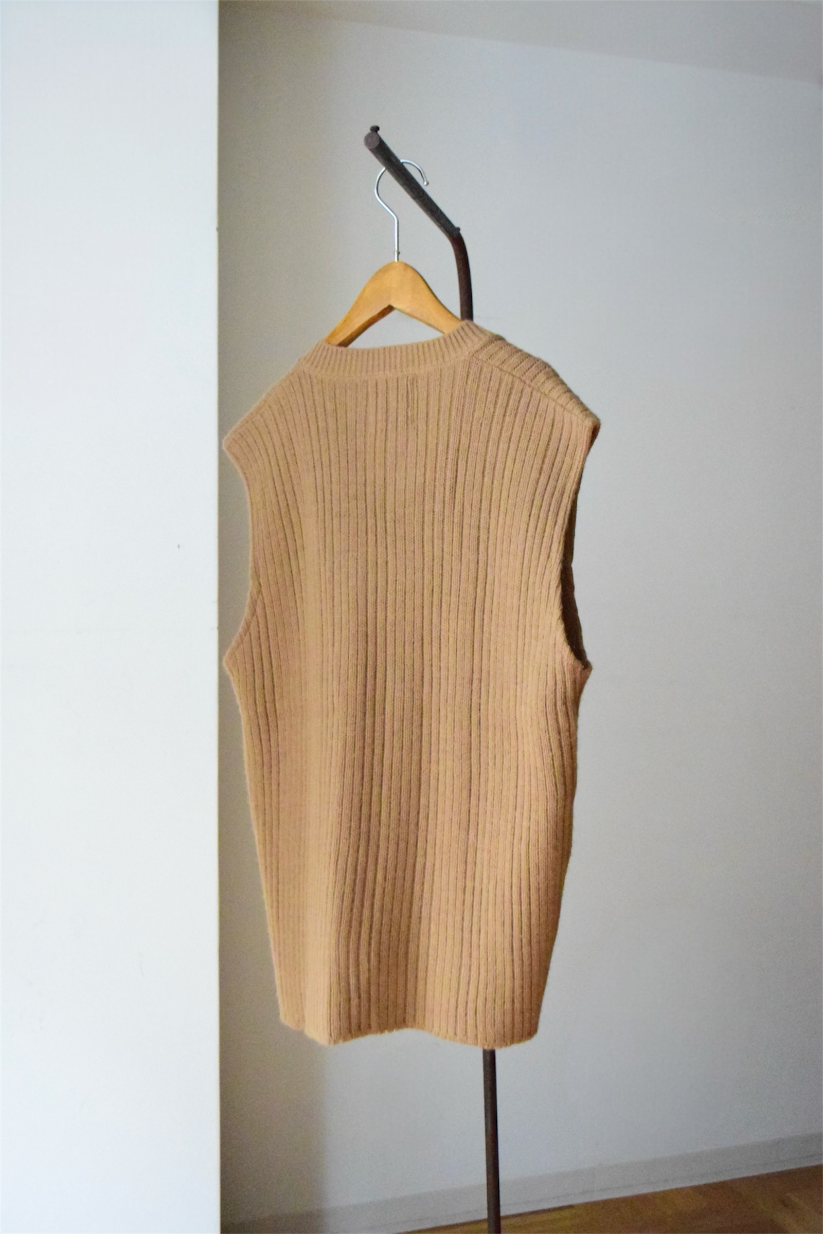 acrylic knit vest の画像 4