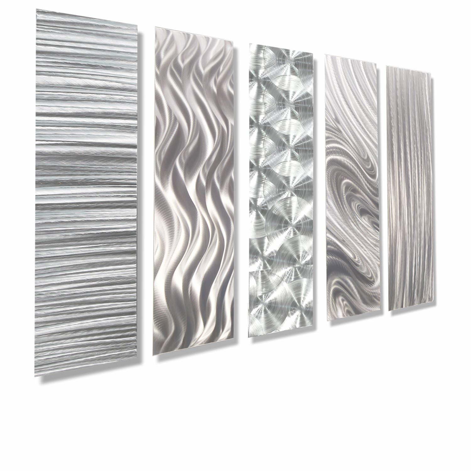 インテリア メタルアート 5 Easy Pieces Silver interiorLabo