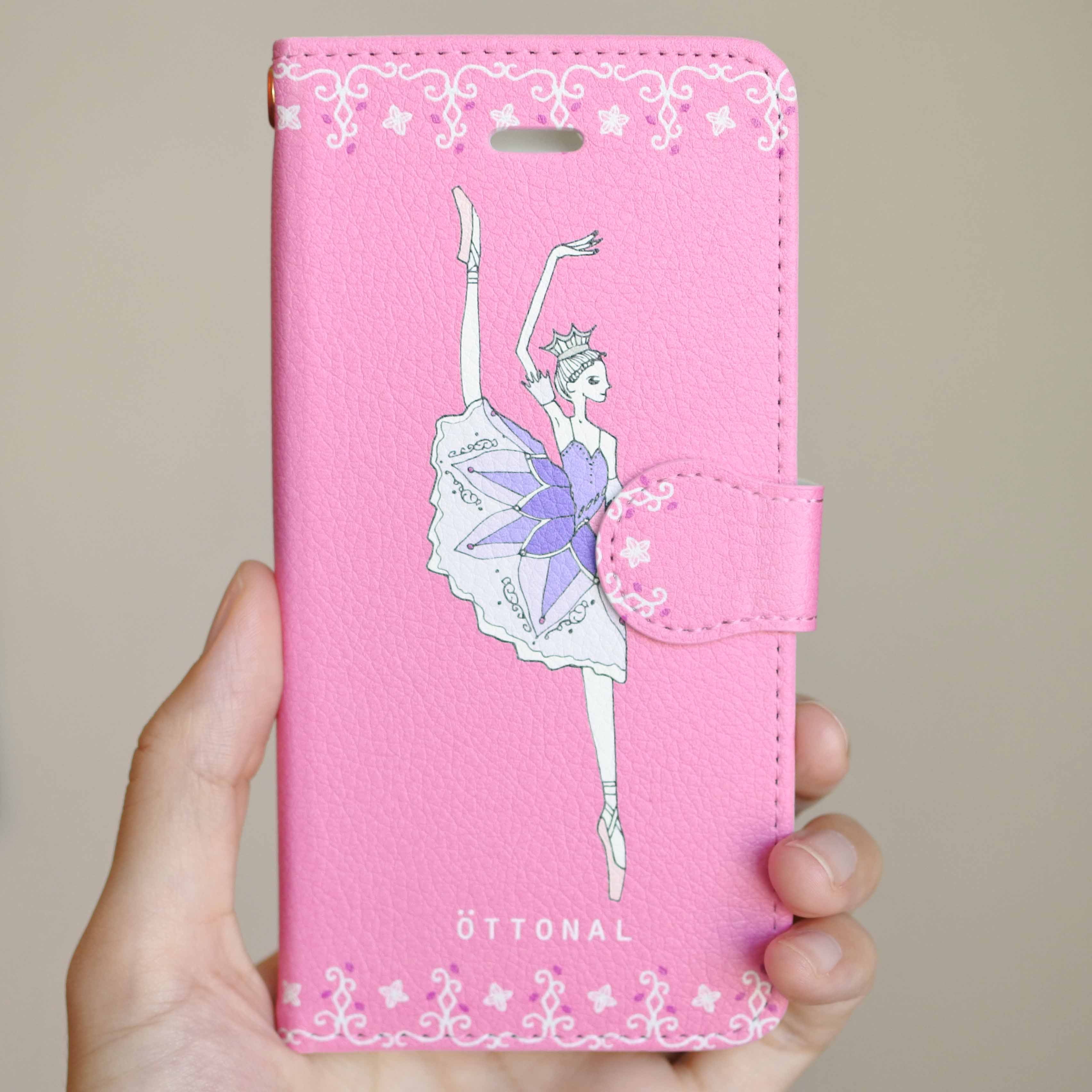 (iPhone)リラの精 手帳型スマホケース - 画像1