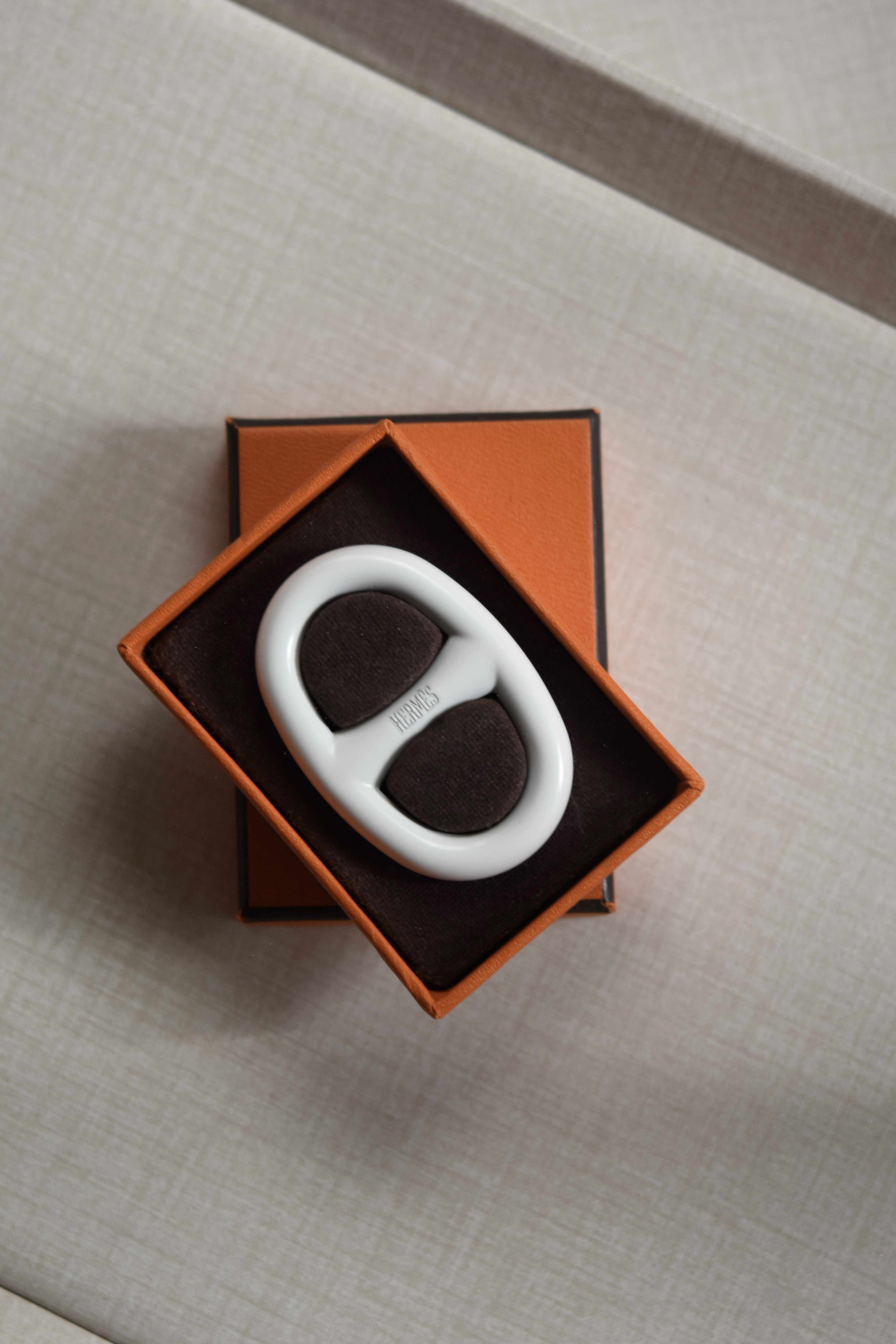 IORI／"HERMES" scarf ring  ／Chaine d'Ancre