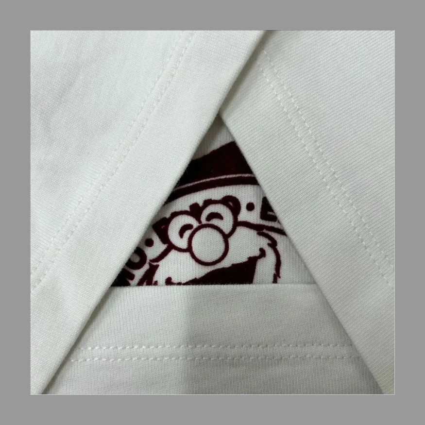 ミラオーウェン セサミストリート Tシャツ エルモ ホワイト F の画像 5