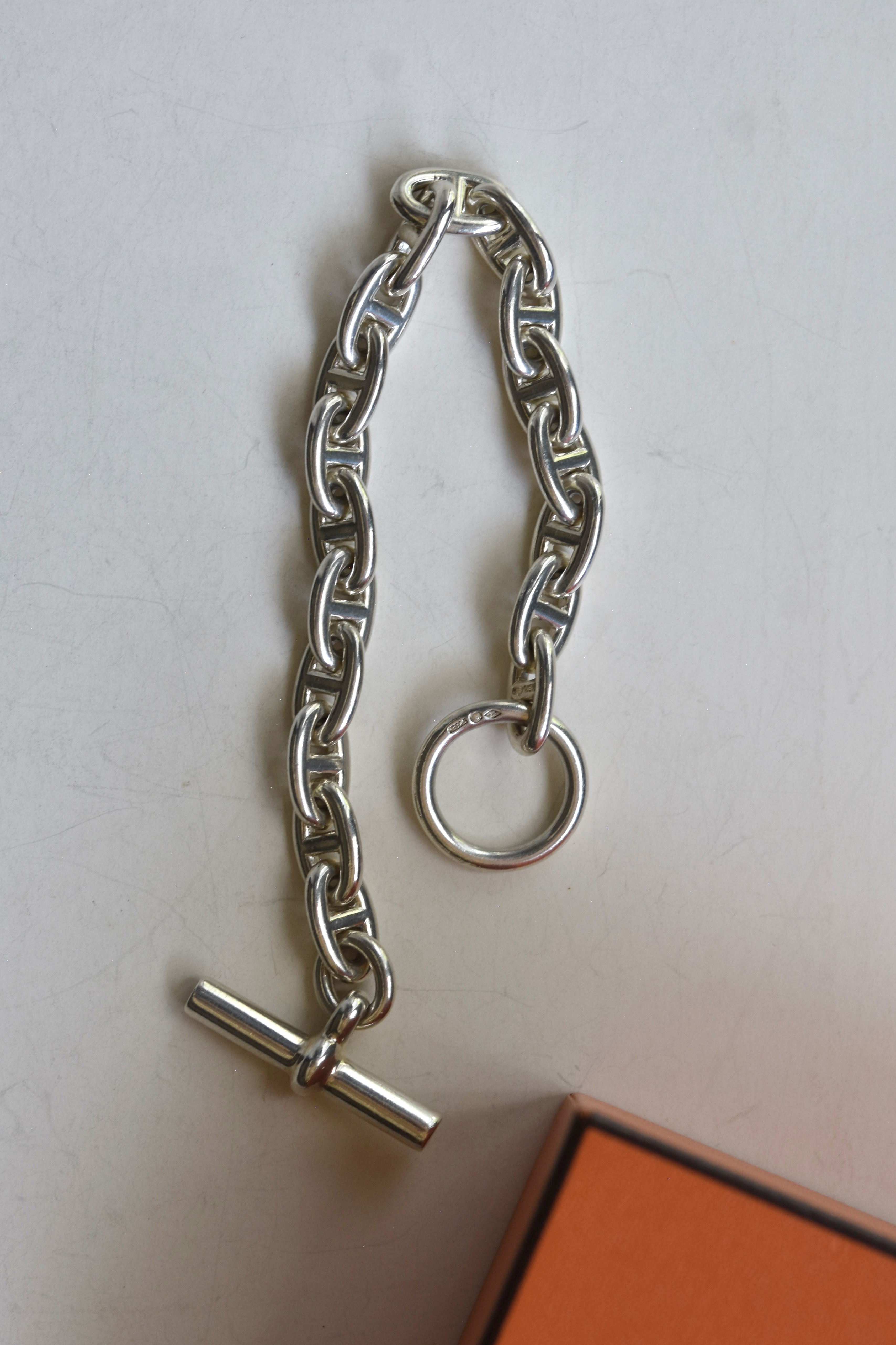 IORI/"HERMES"bracelet/Chaine d'Ancre PM