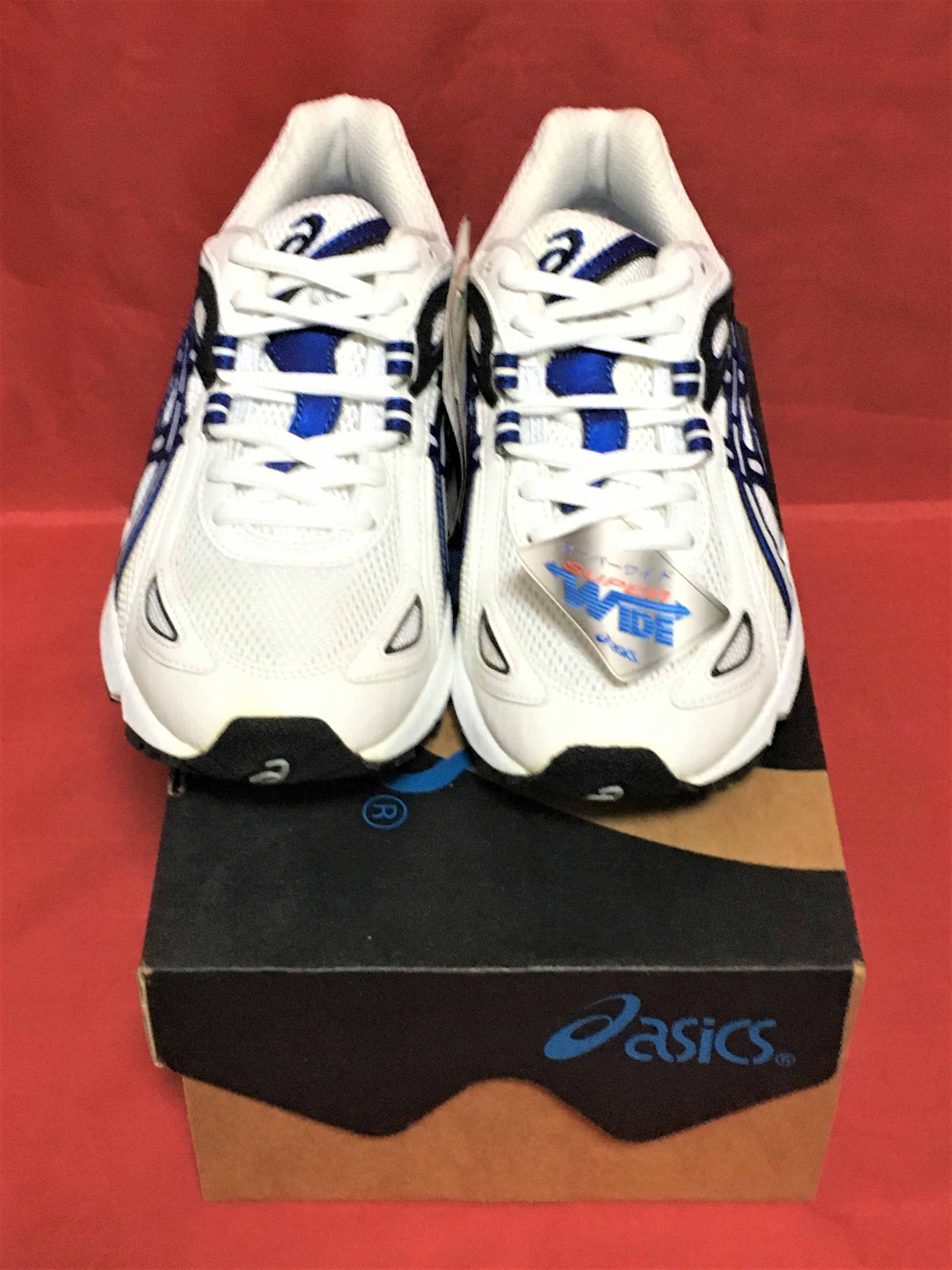ASICS（アシックス）GELFUSE（ゲル ヒューズ） TJG758 白/青 25cm⓬ freestars