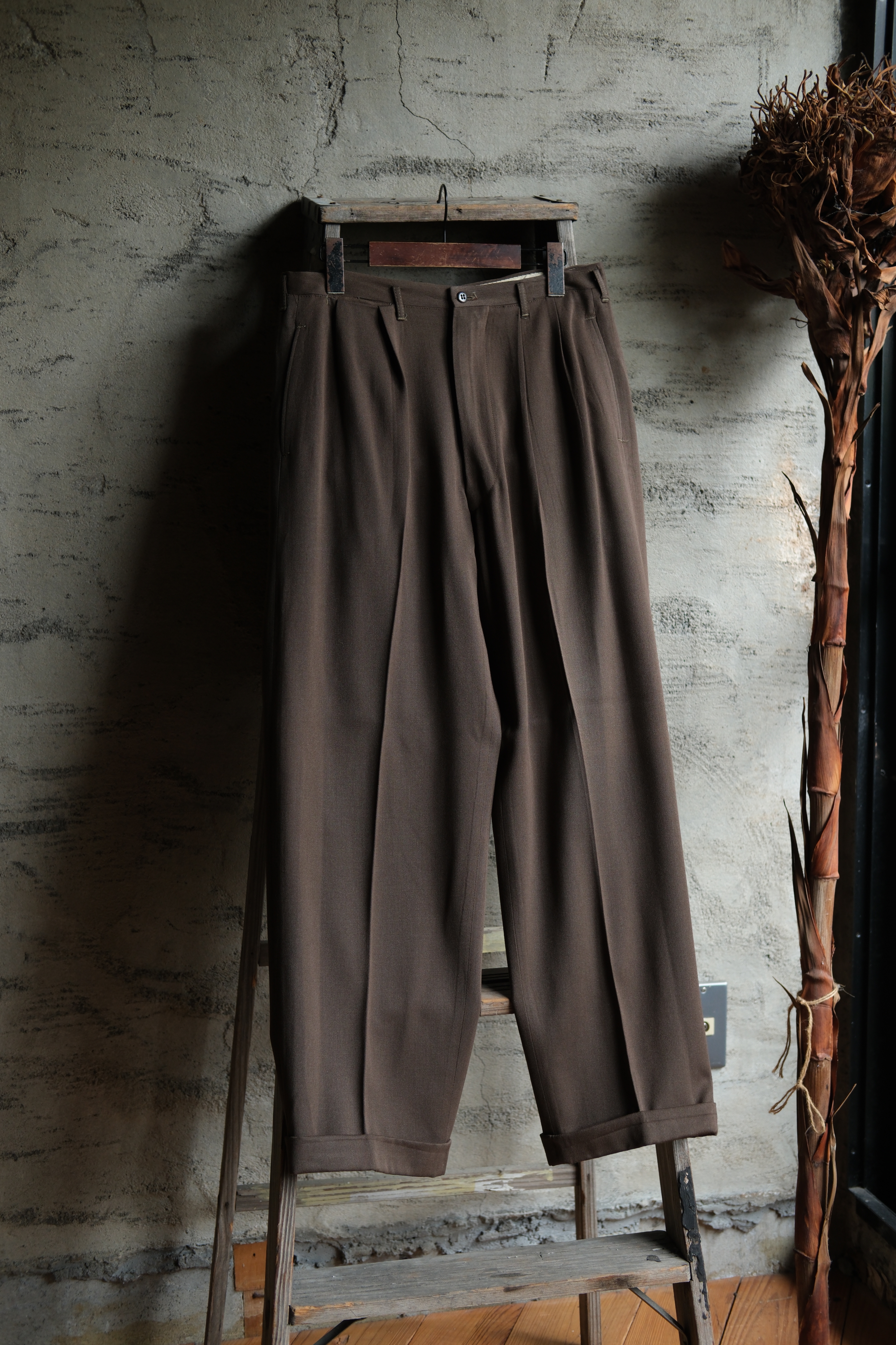 Utah/50’s “unknown” vintage gabardine slacks/Custom Rental Co
