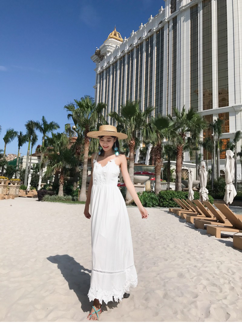 リゾート ワンピース レディース ロング ノースリーブ マキシ丈 セクシー 背中空き 上品 きれいめ リゾート 沖縄 ハワイ グアム 10代 代 30代 40代 50代 韓国の可愛いレディースアパレルのセレクトショップ Kilalion キラリオン