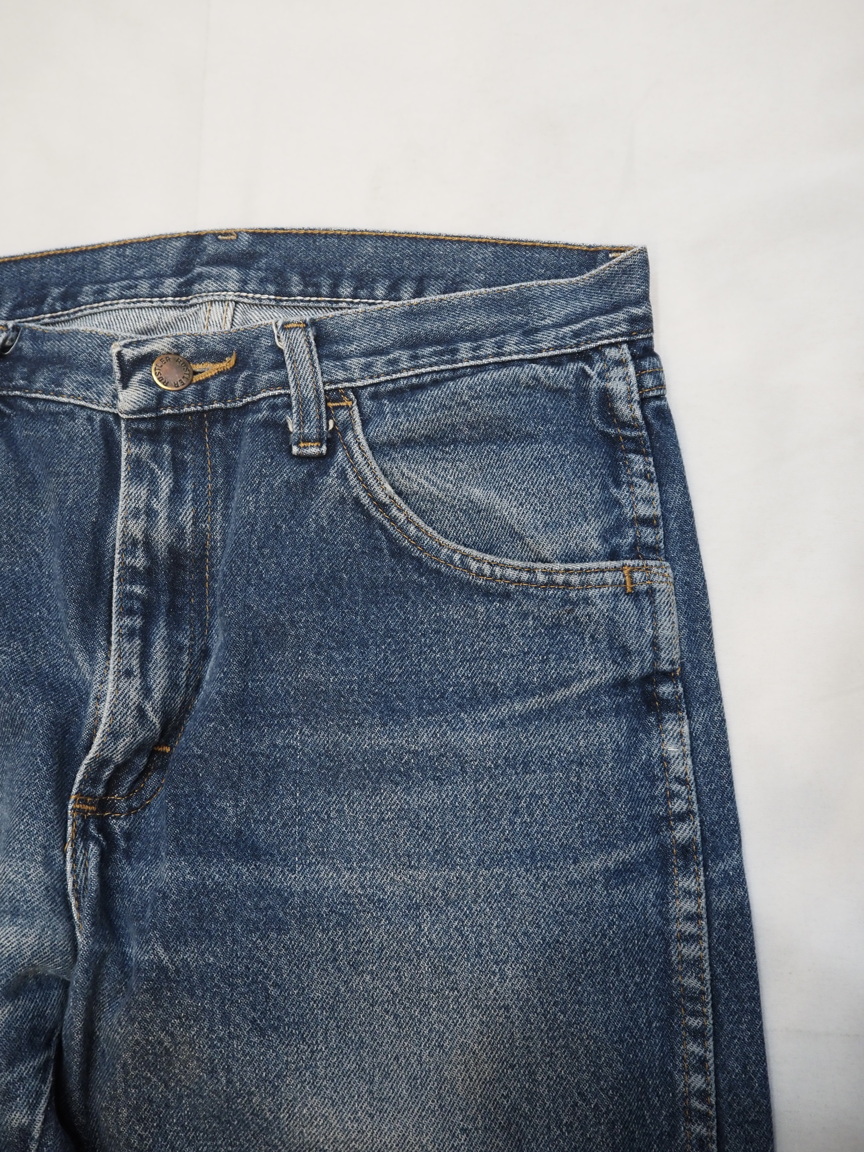 00’s Rustler Blue Denim “Good Fade!!!” の画像 5