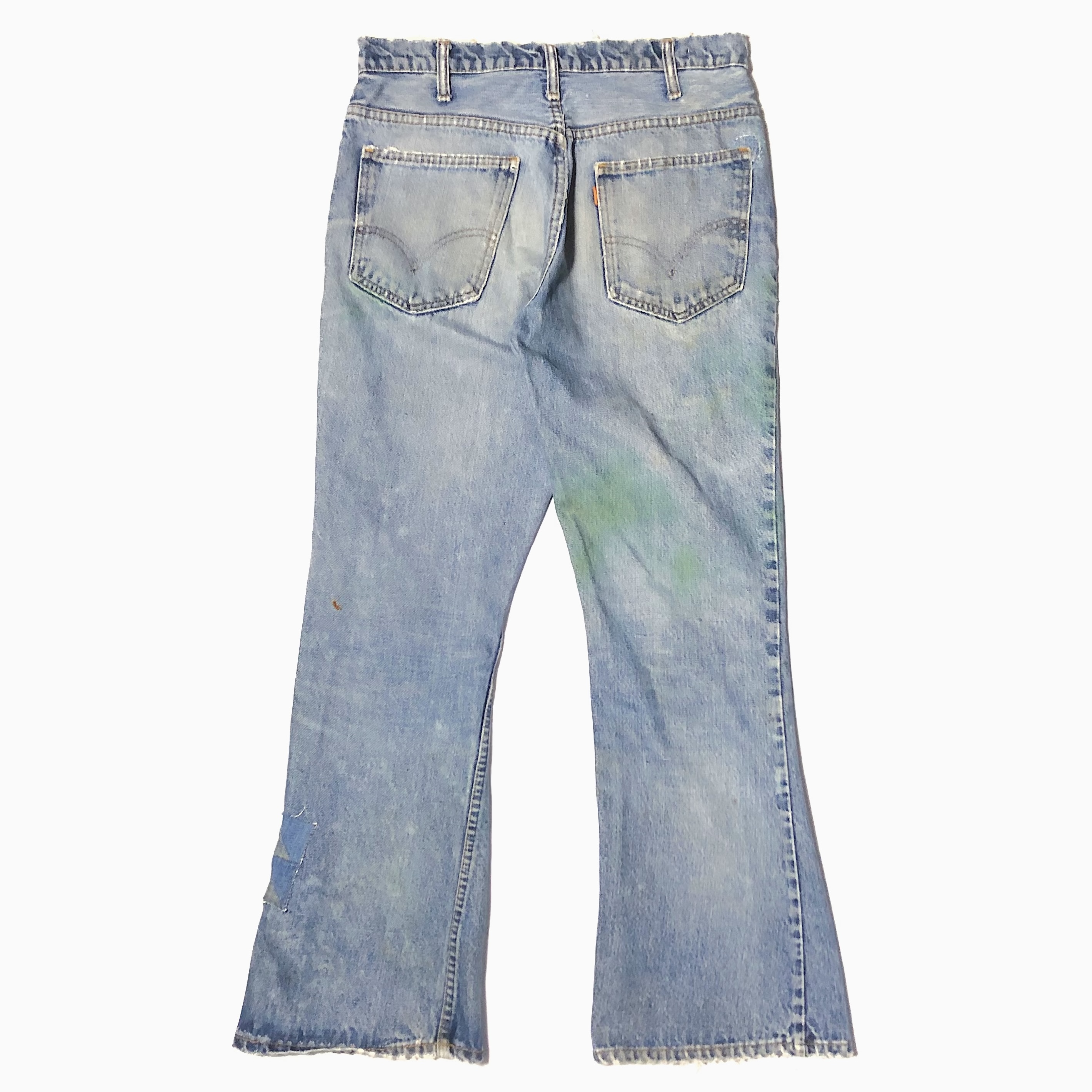 Vintage 70's【Levi's】646 Grunge Denim Pants の画像 2