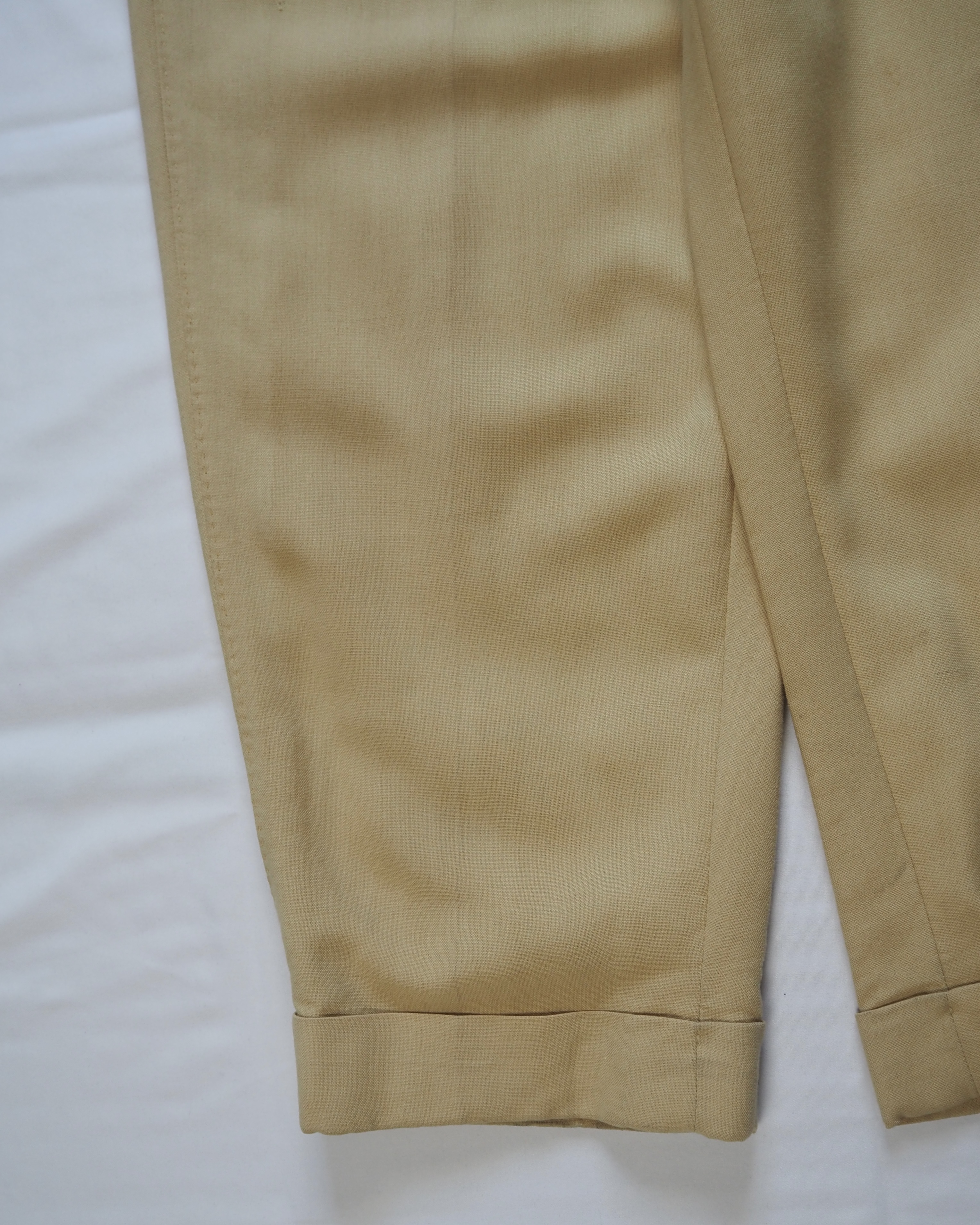 【VCM入荷】50’s ウールスラックス イエロー の画像 9