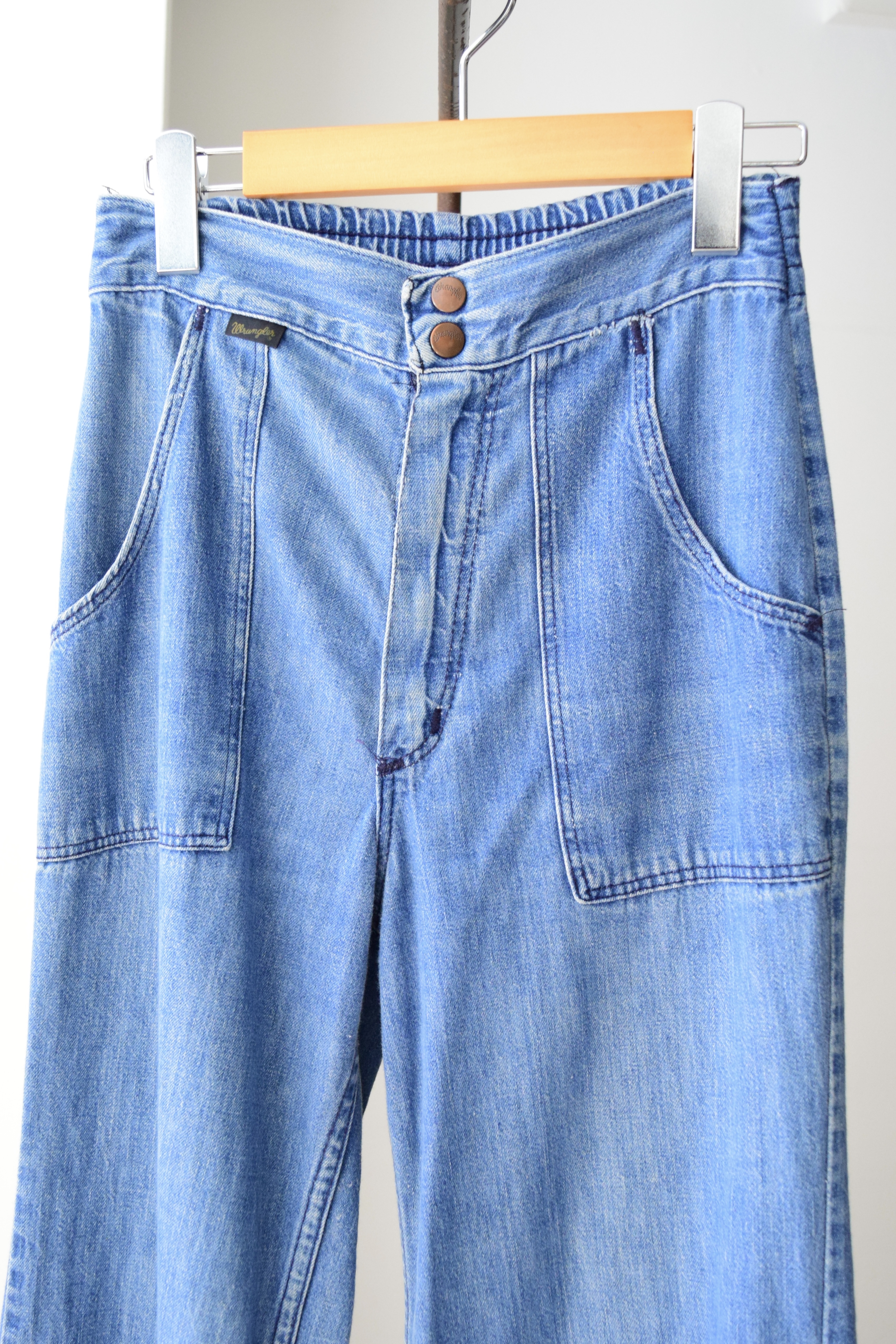 Wrangler flare denim pants の画像 7