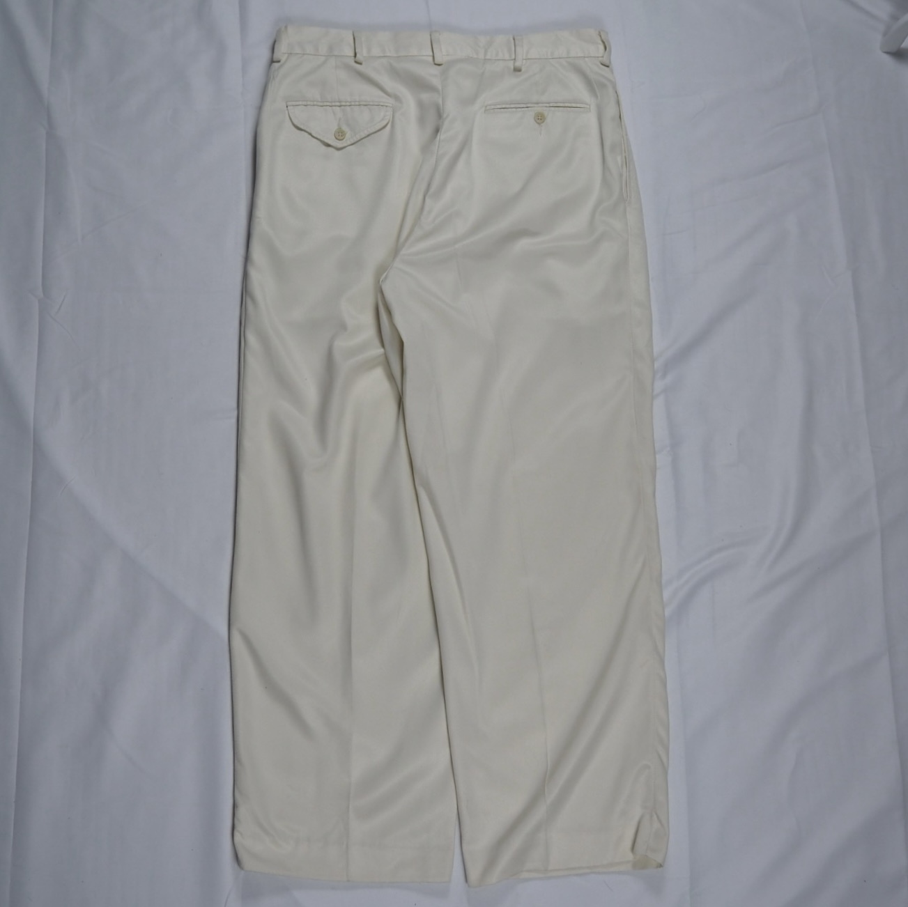 90’s Ralph Lauren Slacks スラックス シルク混 34×28 の画像 10