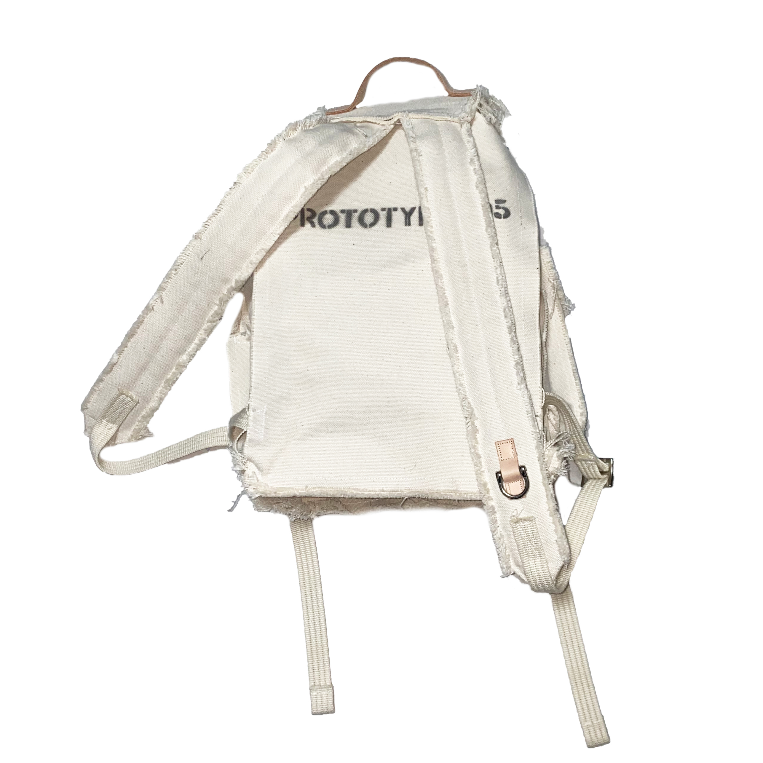 Small Backpack "Prototype005" / White - 画像2