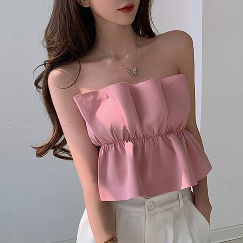 トップス Tシャツ セクシー美人度アップ 女性らしい ボートネックデザイン ショート丈 ピンク S M Dresszone トップス Tシャツ セクシー美人度アップ 女性らしい ボートネックデザイン ショート丈 ピンク S M Dresszone
