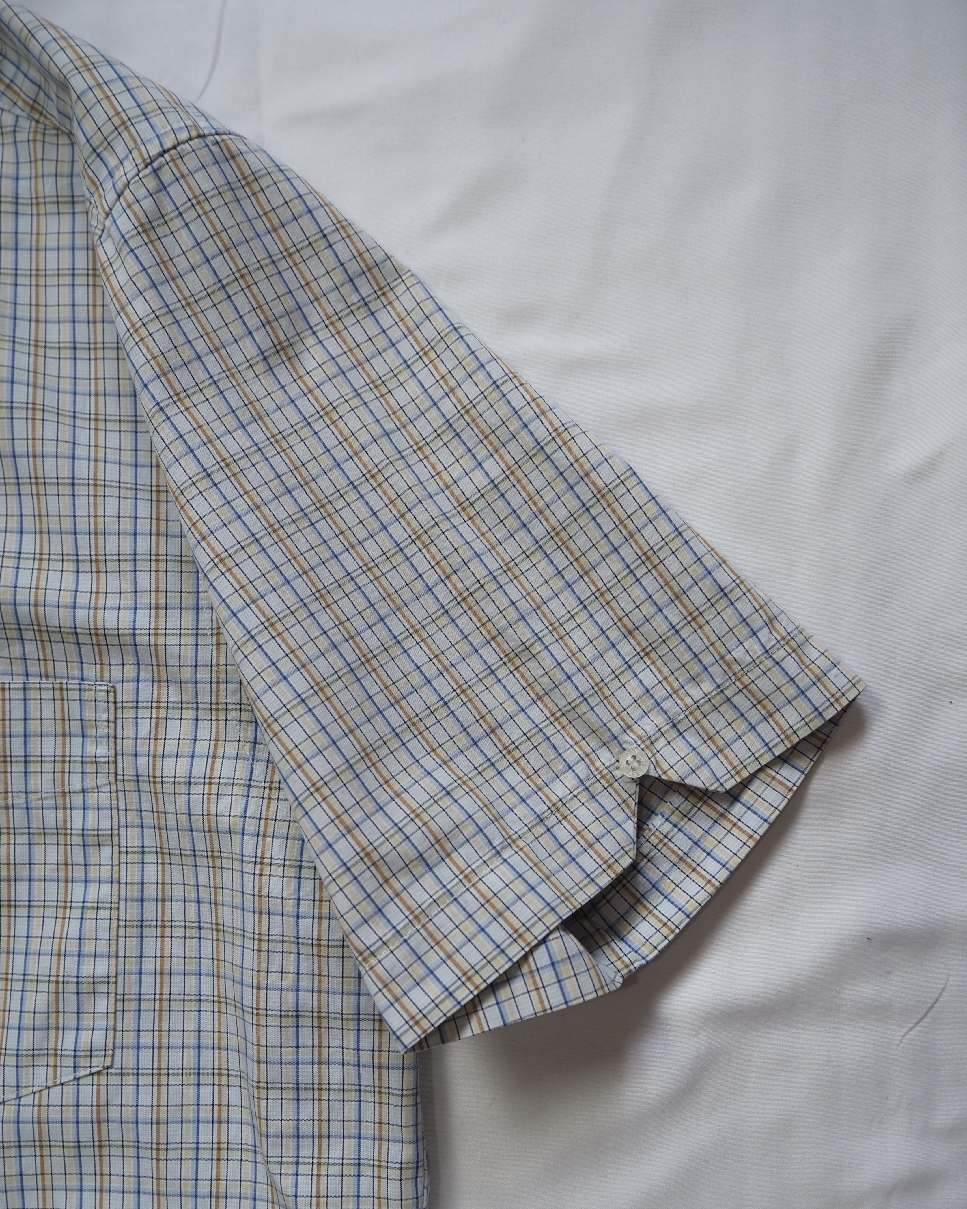 90’s OLD STUSSY 紺タグ 半袖シャツ Lサイズ の画像 8
