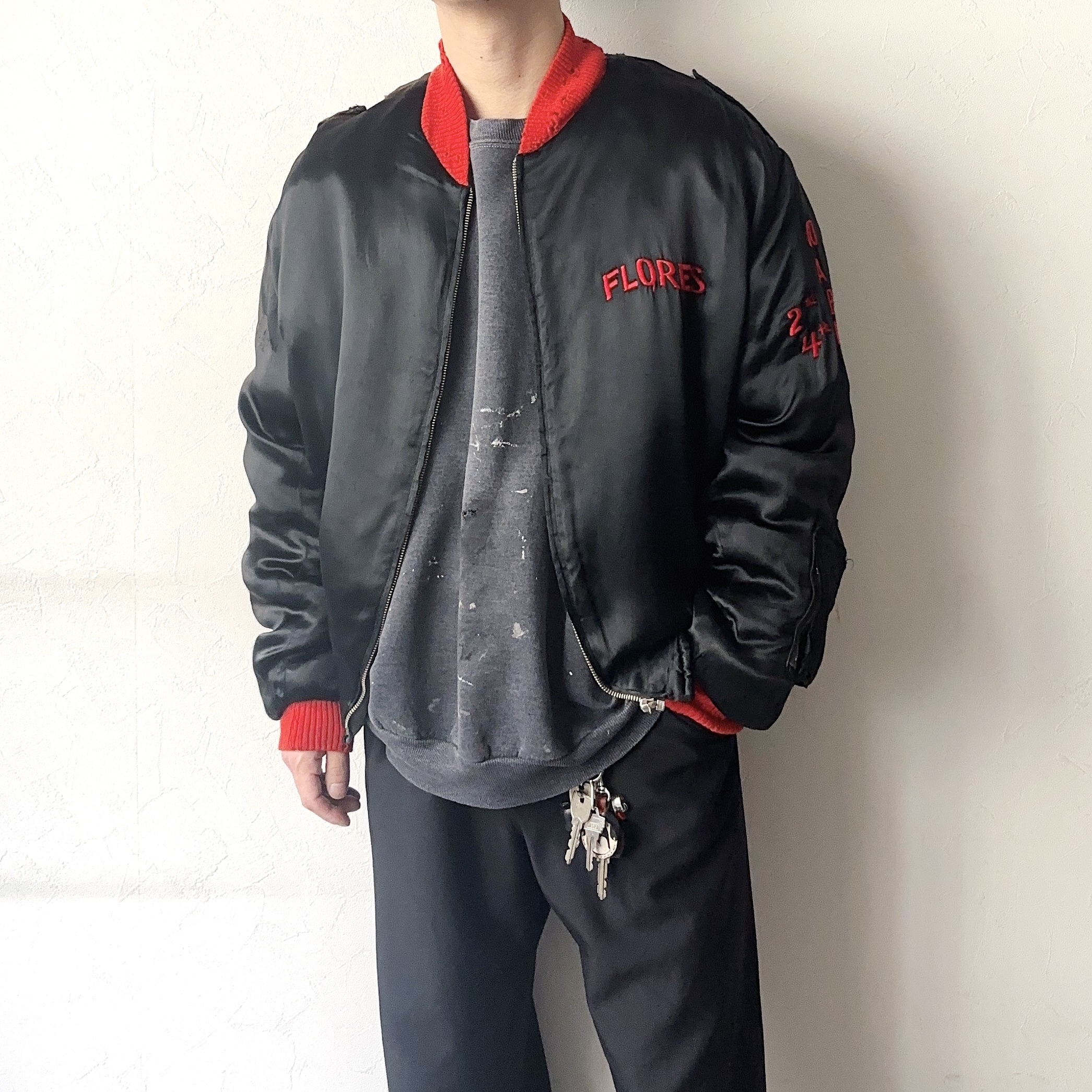Vintage 70's "STUTTGART GERMANY" Souvenir Jacket の画像 3
