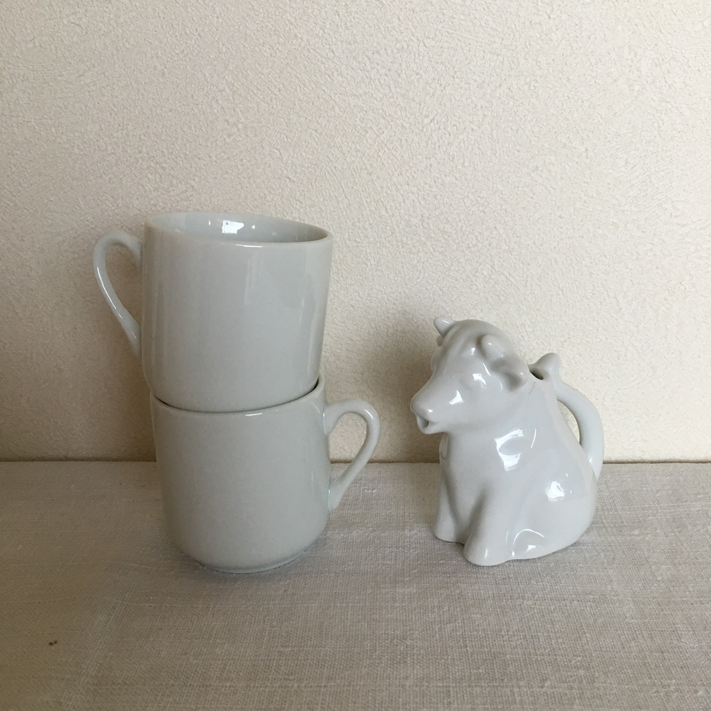 小さな牛のミルクピッチャー わたげ舎