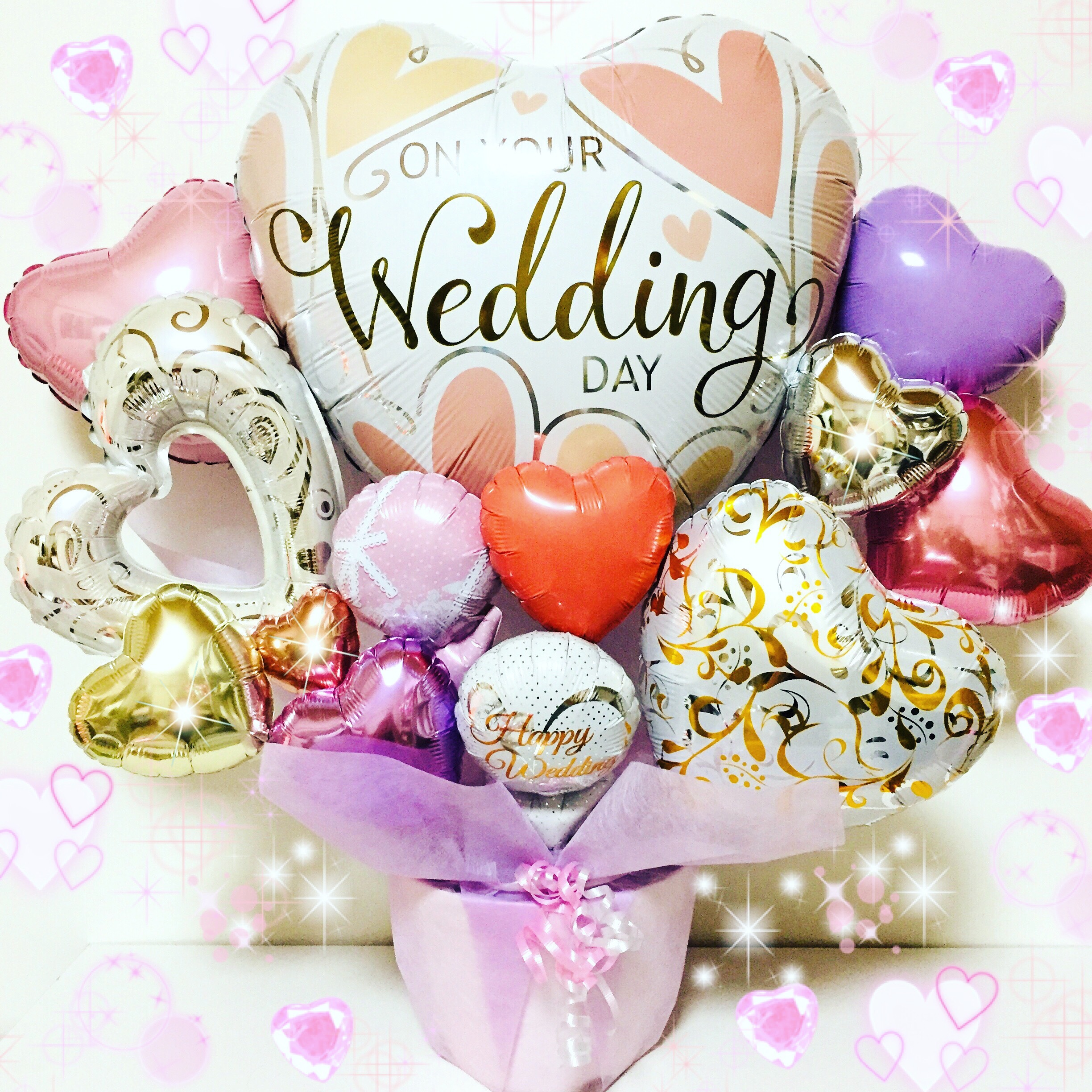 大きいサイズ 結婚祝い バルーン電報 ウェディング バルーンギフト M Zballoon エムズバルーン 大きいサイズ 結婚祝い バルーン電報 ウェディング バルーンギフト M Zballoon エムズバルーン