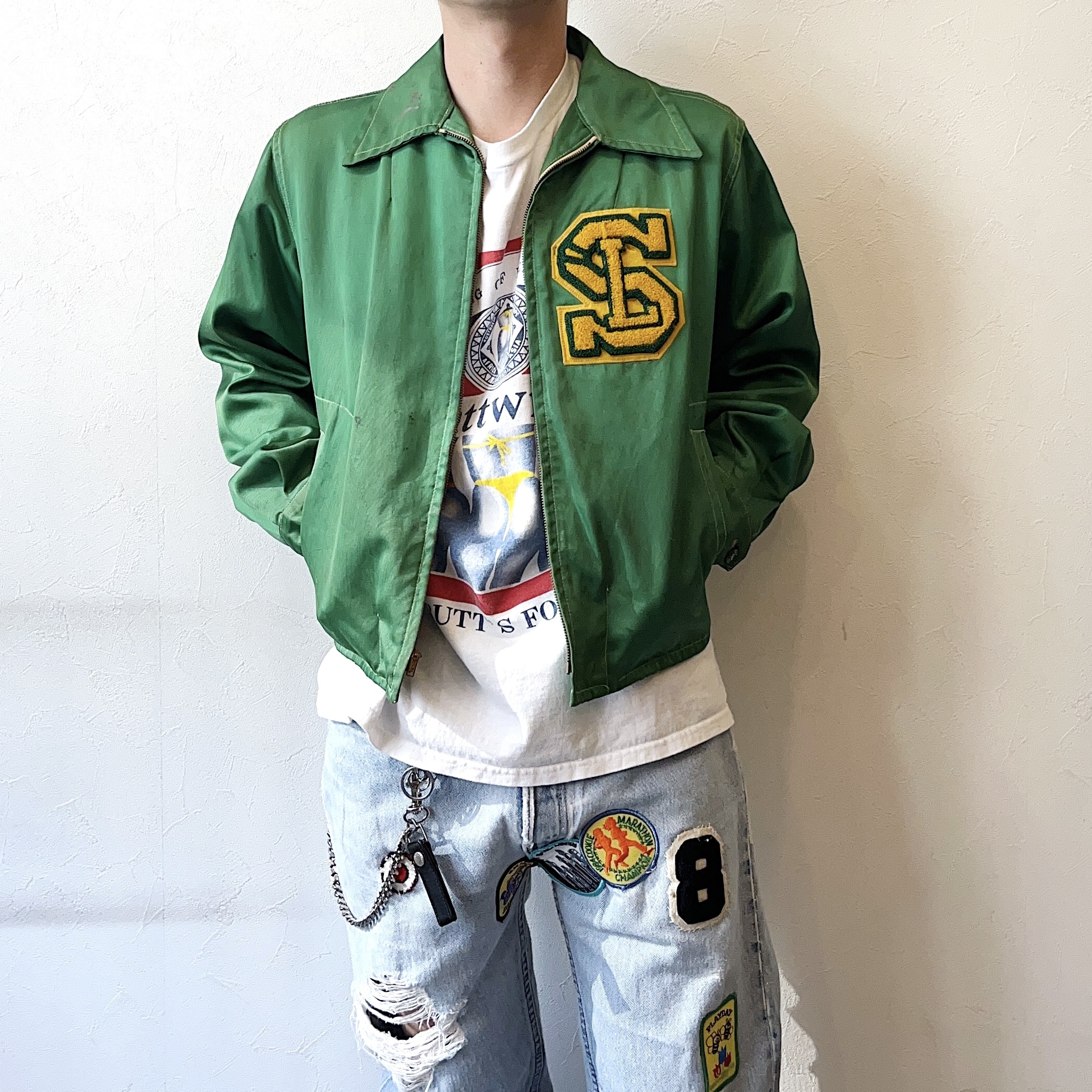 Vintage 50's【HOLT'S】Satin Jacket の画像 3