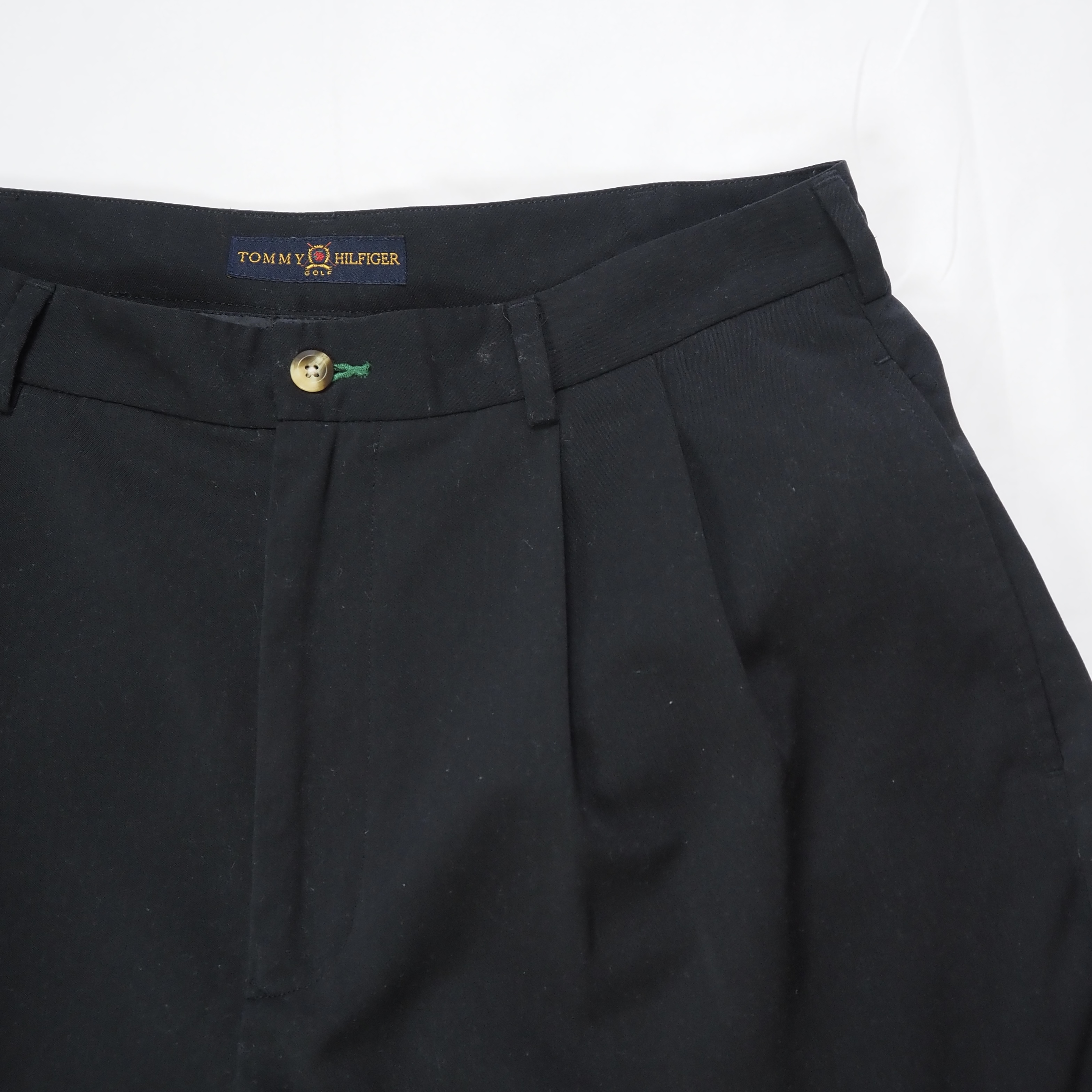 Tommy Hillfiger ショーツ ブラック ウエスト34 の画像 4