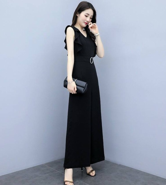 パンツドレス パーティードレスパンツ かっこいいパンツドレス 結婚式お呼ばれドレスパンツ 結婚式パンツドレス オールインワンパンツド Manajily オルチャン 韓国 プチプラレディースファッション