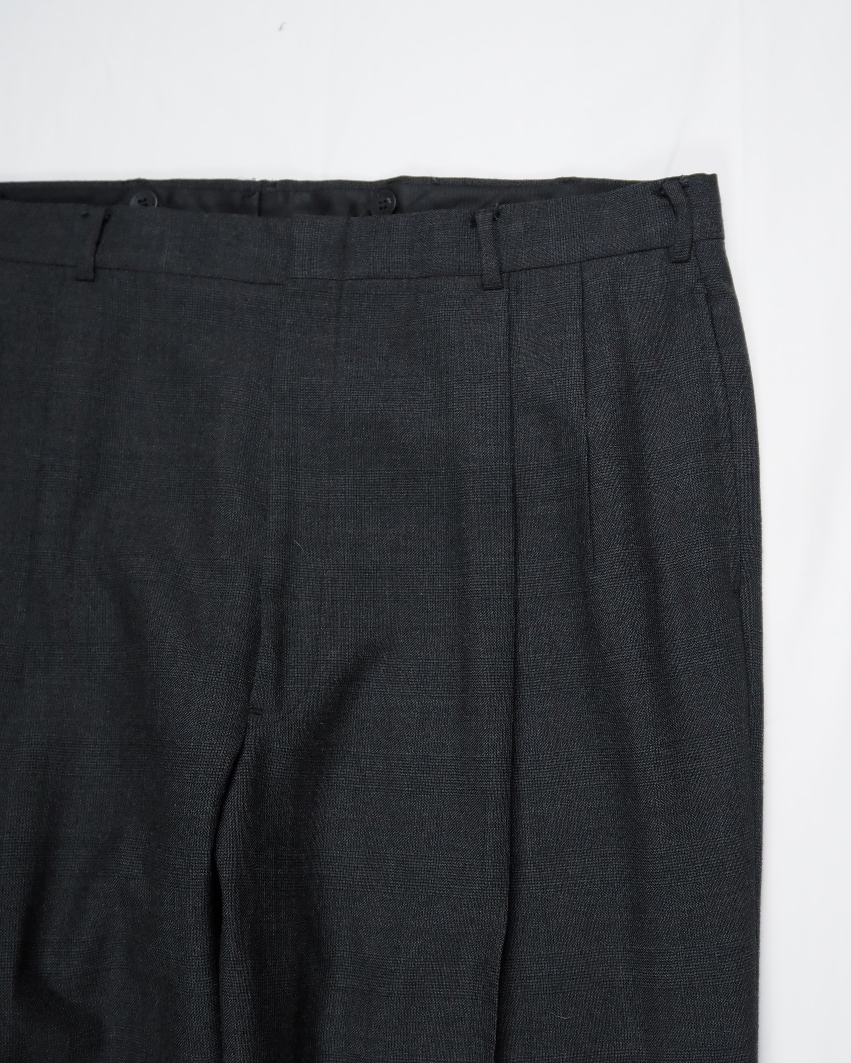 80’s Brooks Brothers Makers スラックス ダークグレー の画像 3