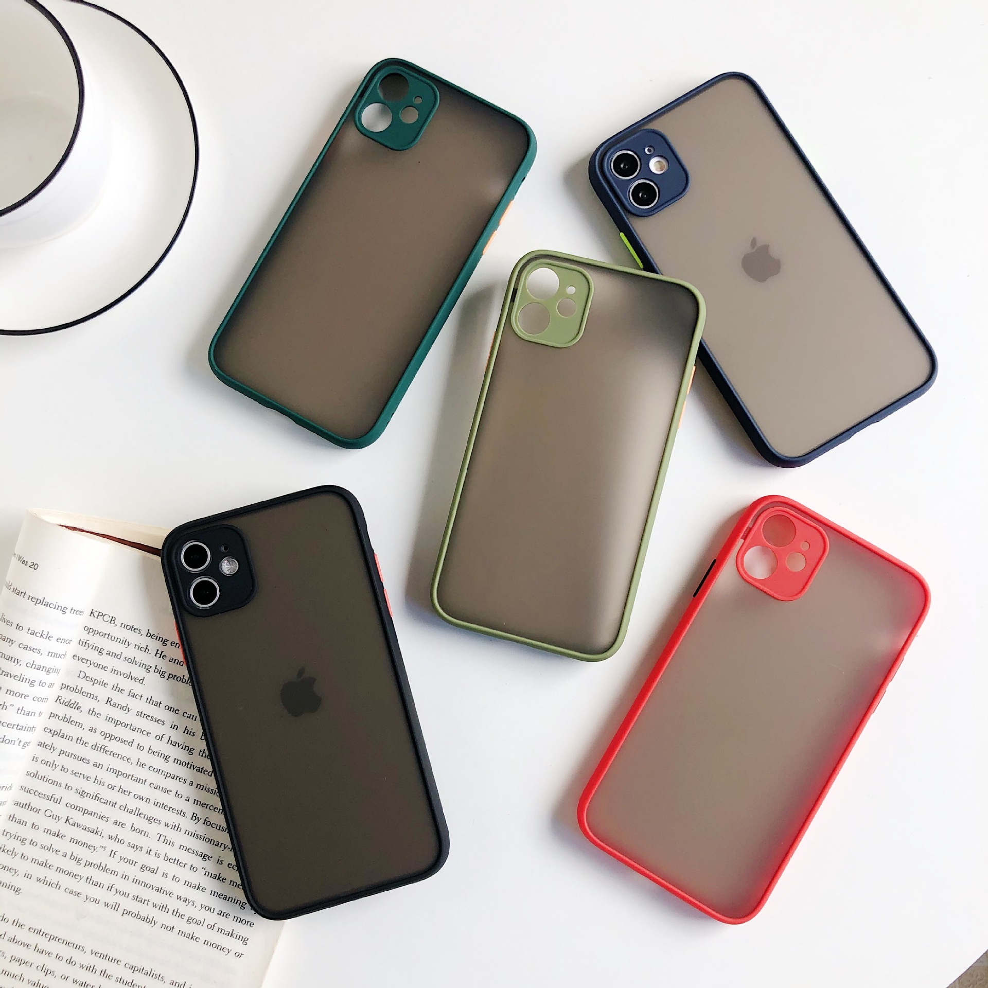 Iphone11対応 5色 カメラレンズ保護マットiphoneケース P Gaacal