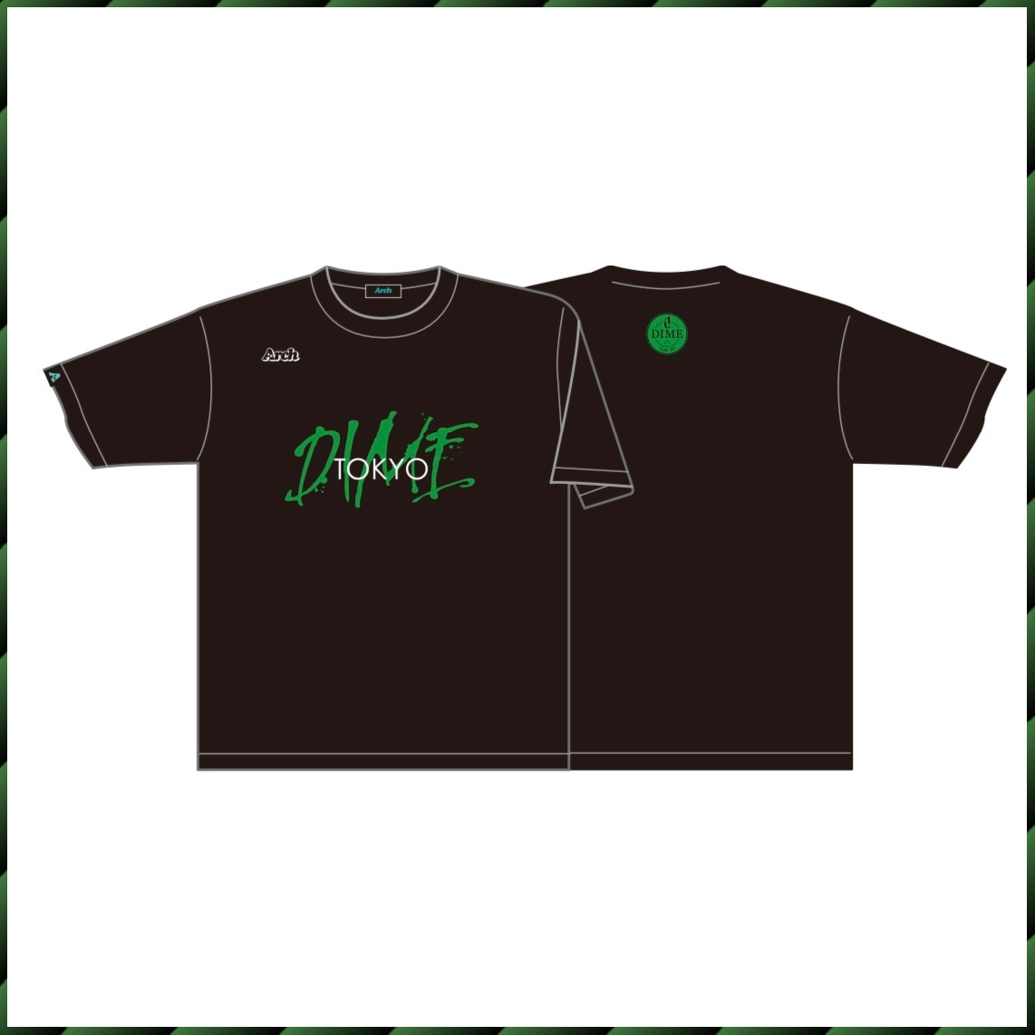 TOKYO DIME オリジナル Tシャツ 2019 BLACK