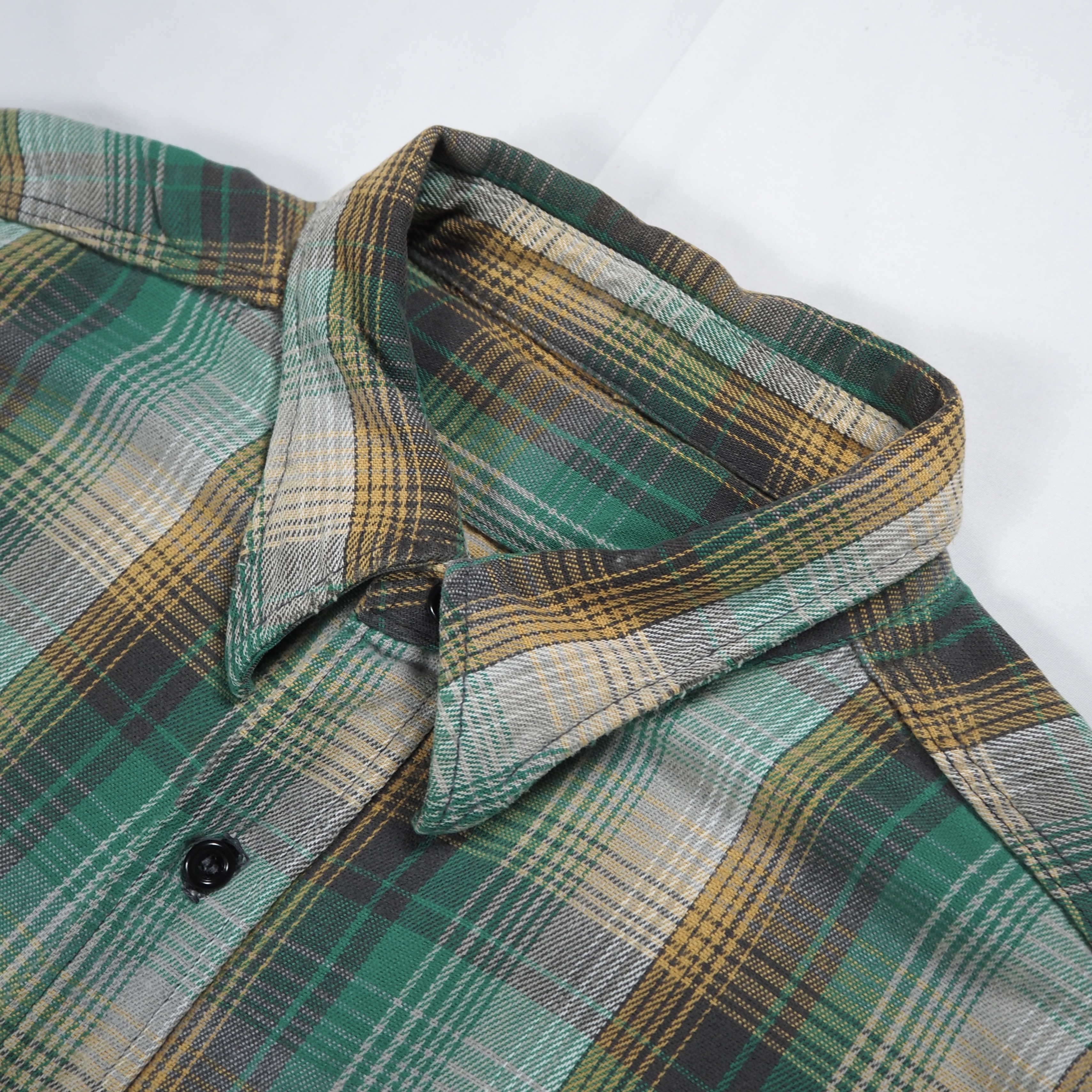 60’s-70’s Heavy Flannel Shirt ビッグサイズ！！ の画像 3