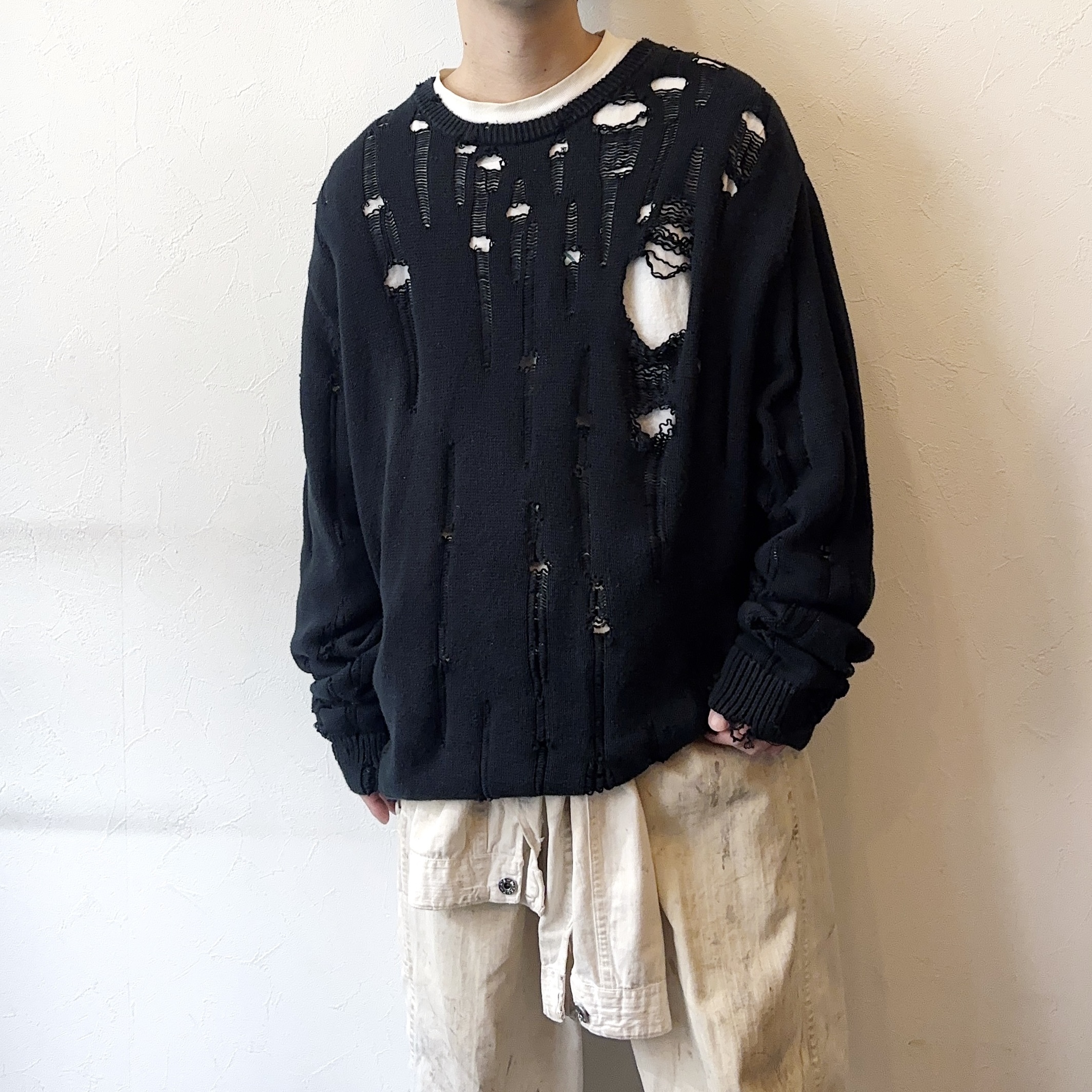 Vintage 80〜90's Grunge Knit Sweater の画像 3