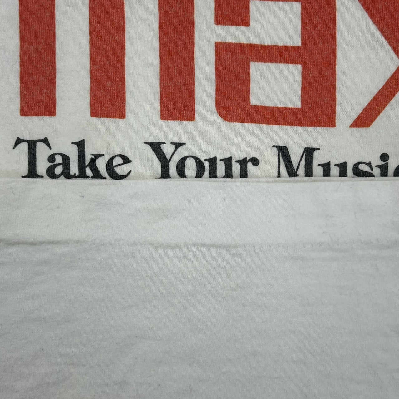 Maxell “Take Your Music To The Max” Vintage Graphic T-Shirt – Size L の画像 6