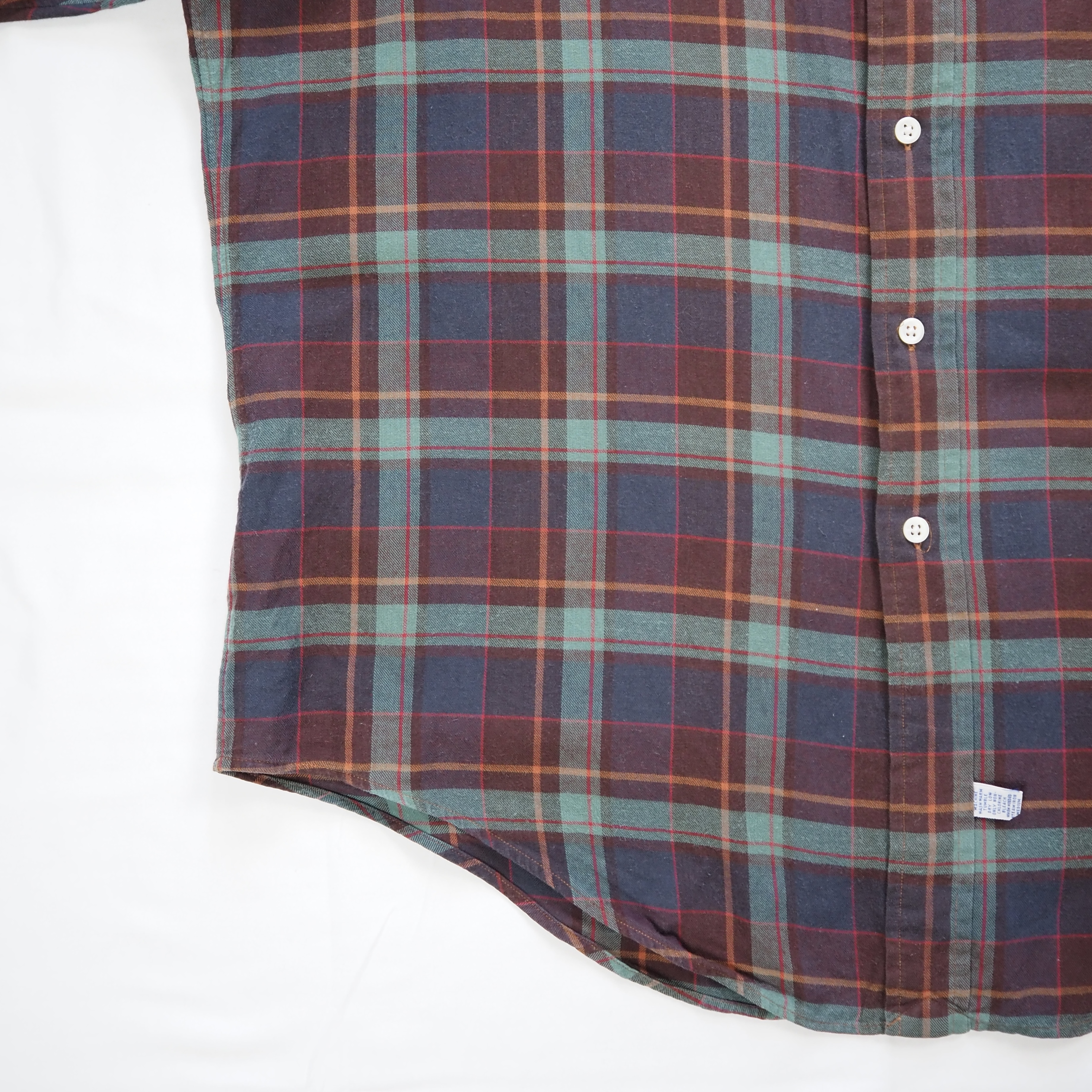 90’s Ralph Lauren コットンシャツ Lサイズ の画像 9
