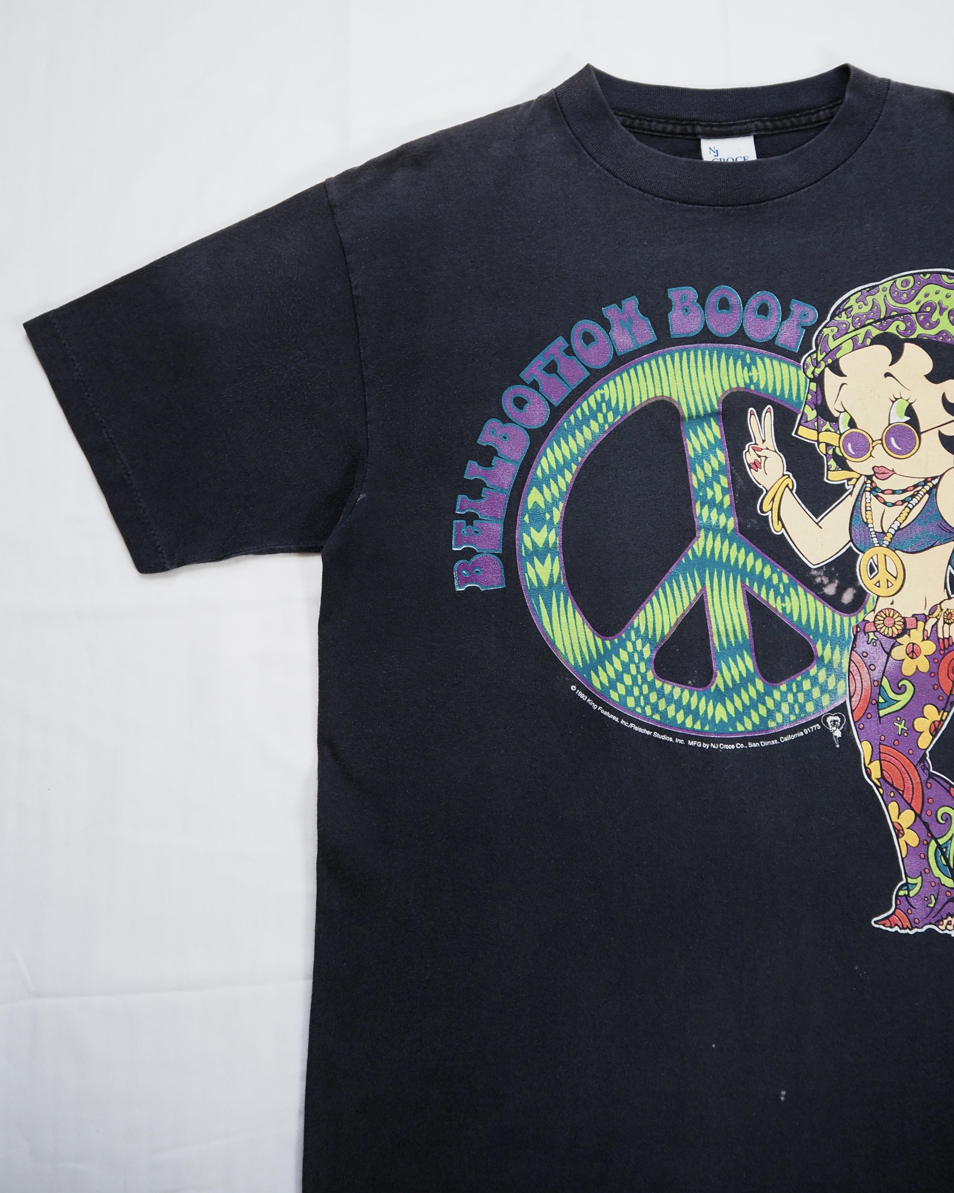 【5/6(水)20:00入荷】90’s Betty Boop Tシャツ Lサイズ の画像 4