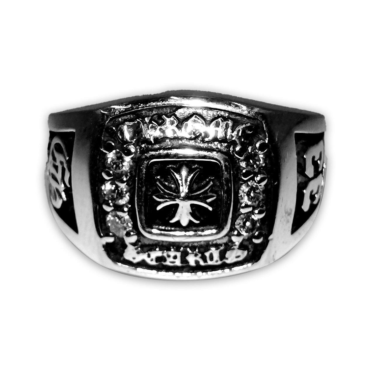 【CHROME HEARTS】クロムハーツ チャンピオンリング スモールダイヤモンド