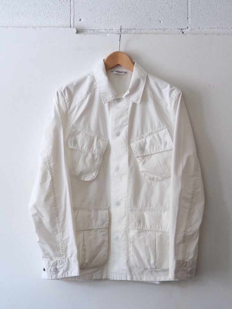 Very Goods | FUJITO Jungle Fatigue Jacket White,Navy | Directors