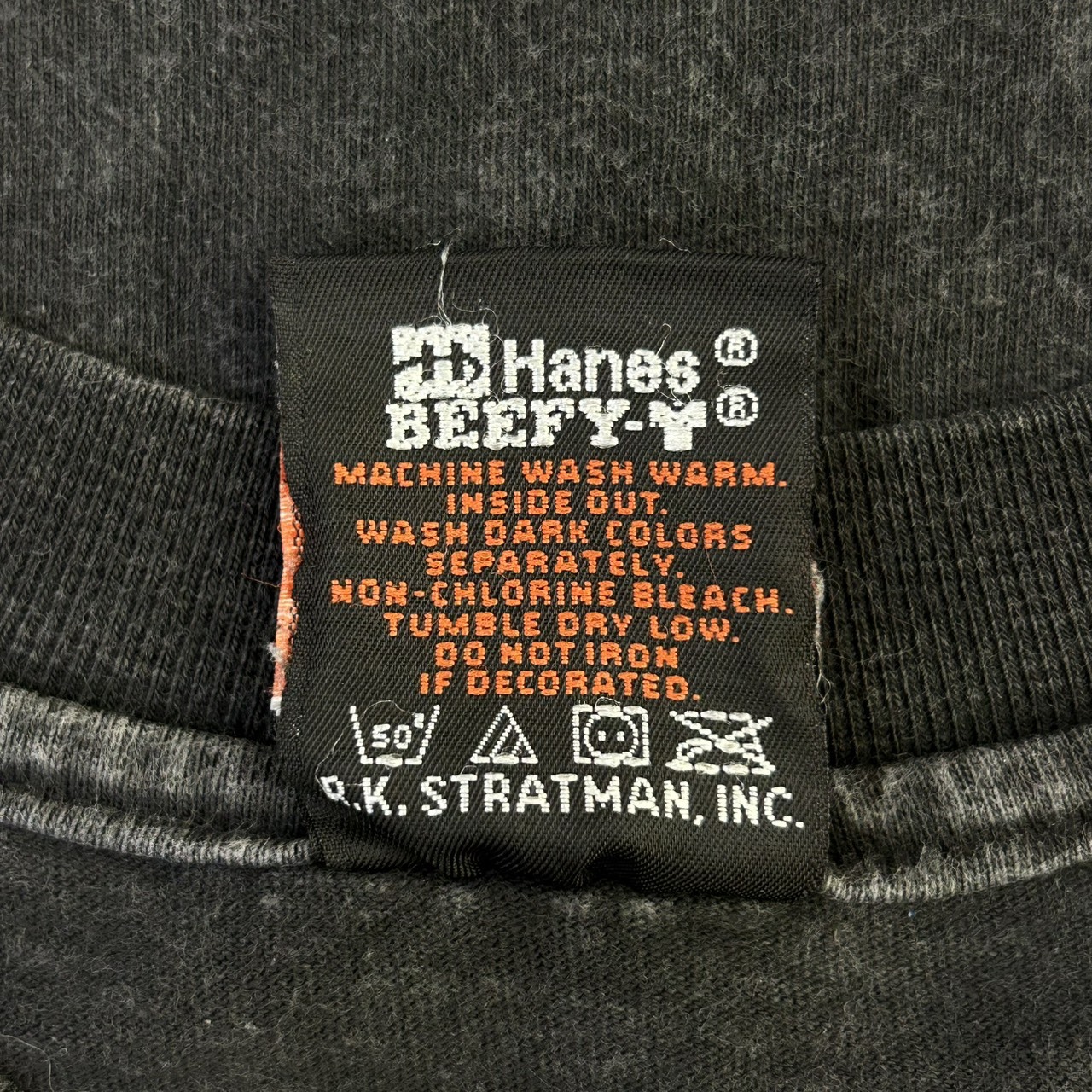 HARLEY-DAVIDSON フレイムプリント ロングスリーブTシャツ ブラック XXL ビッグサイズ の画像 4