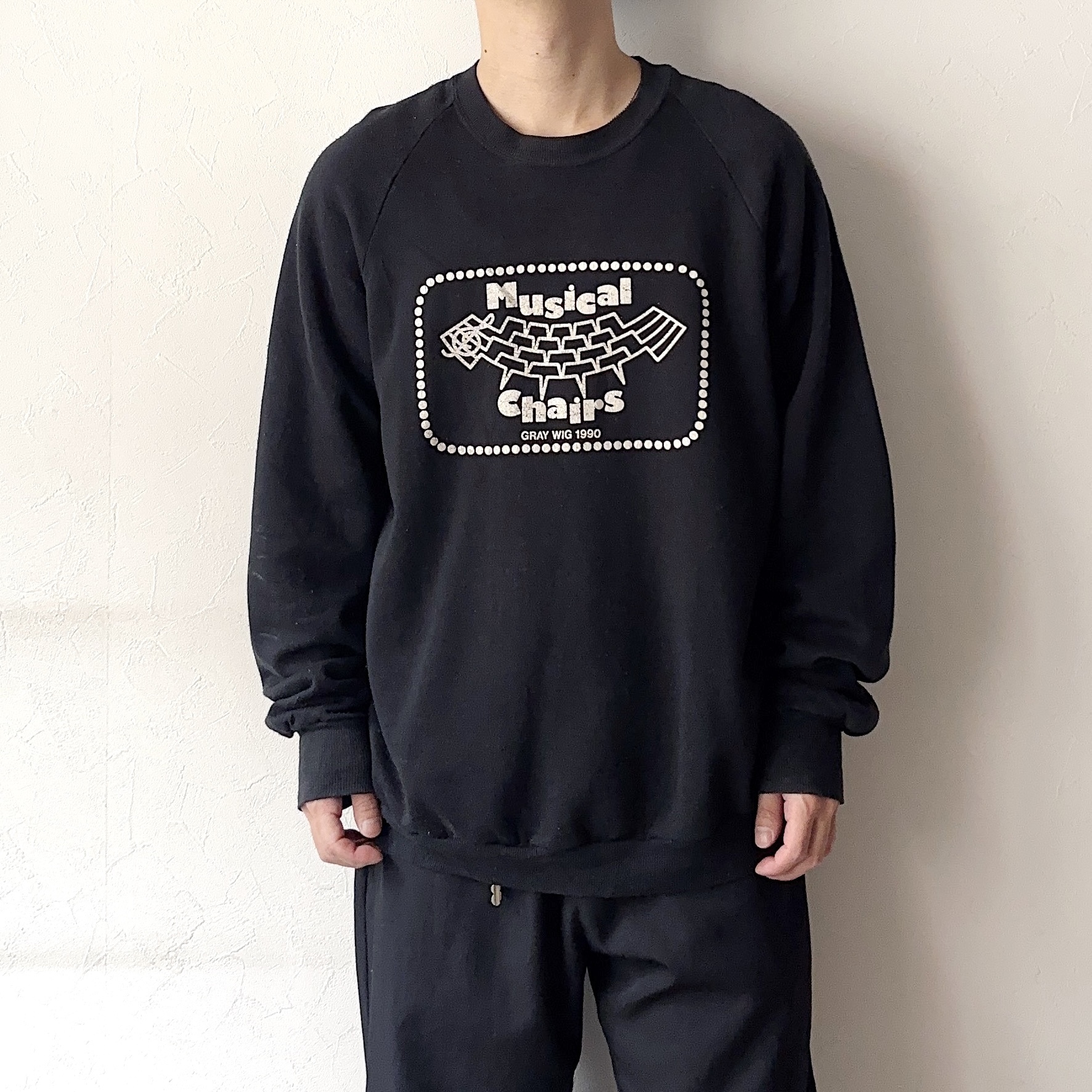 Vintage 80's【JERZEES】"Musical Chairs" Sweat の画像 3