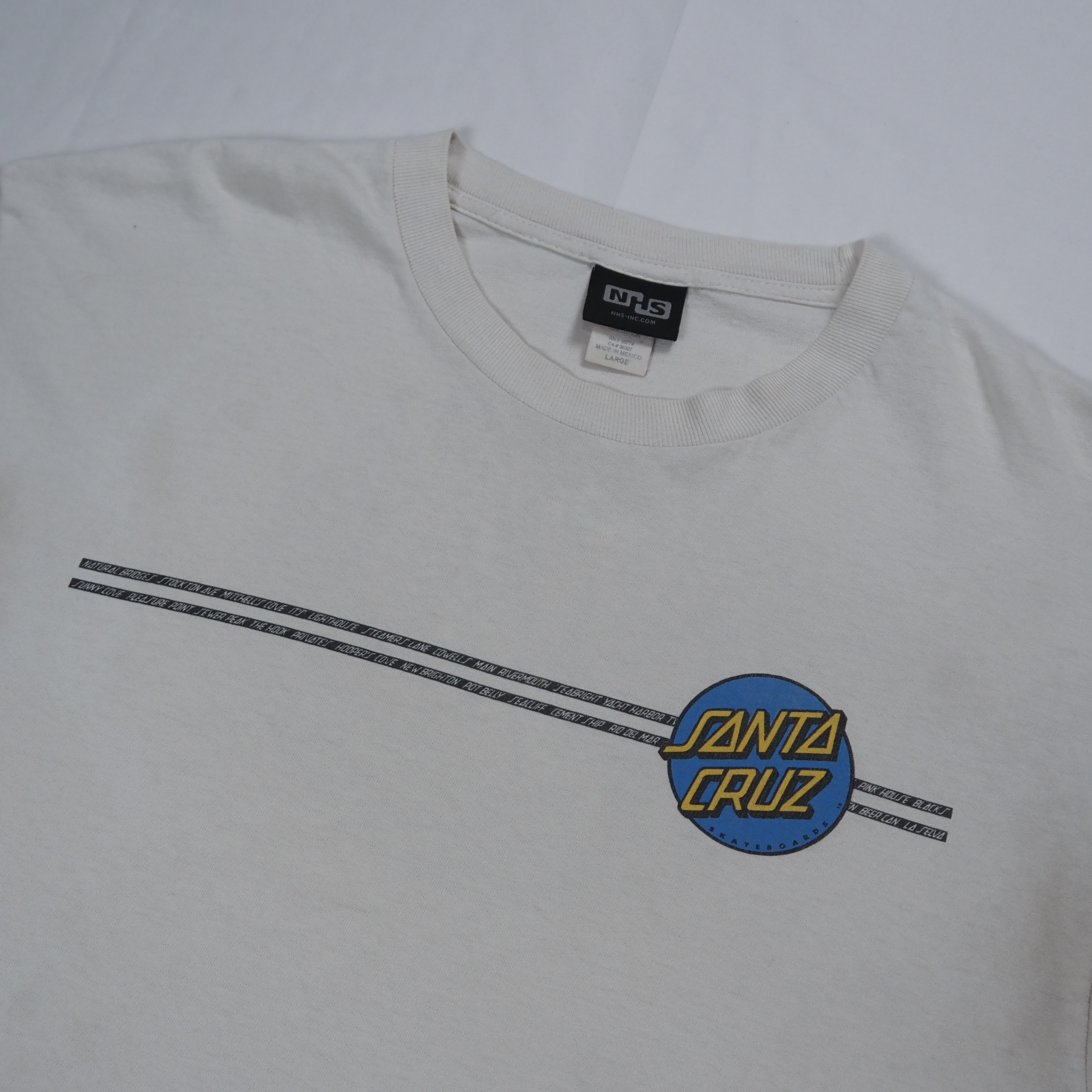 00’s NHS サンタクルーズ Tシャツ Lサイズ の画像 12