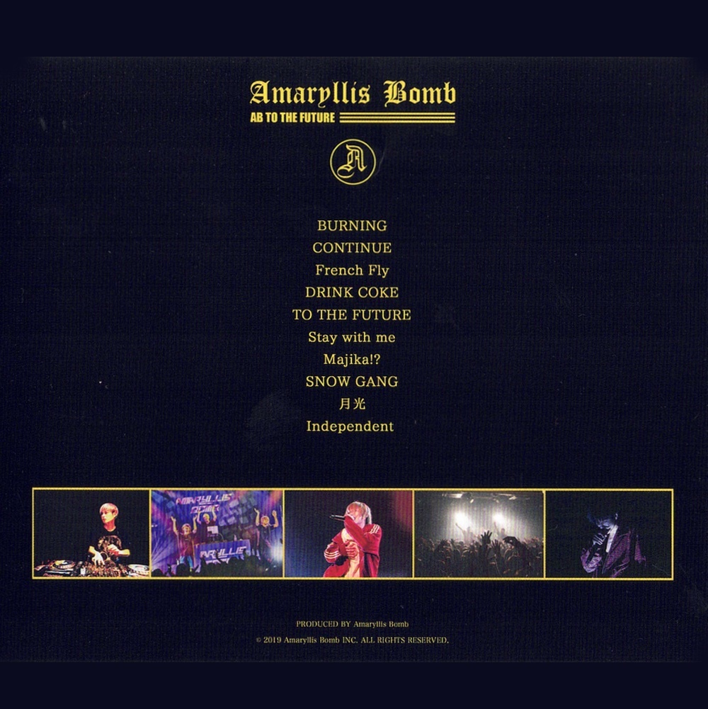 Ab To The Future Album Cd Amaryllis Bomb Official Web Store