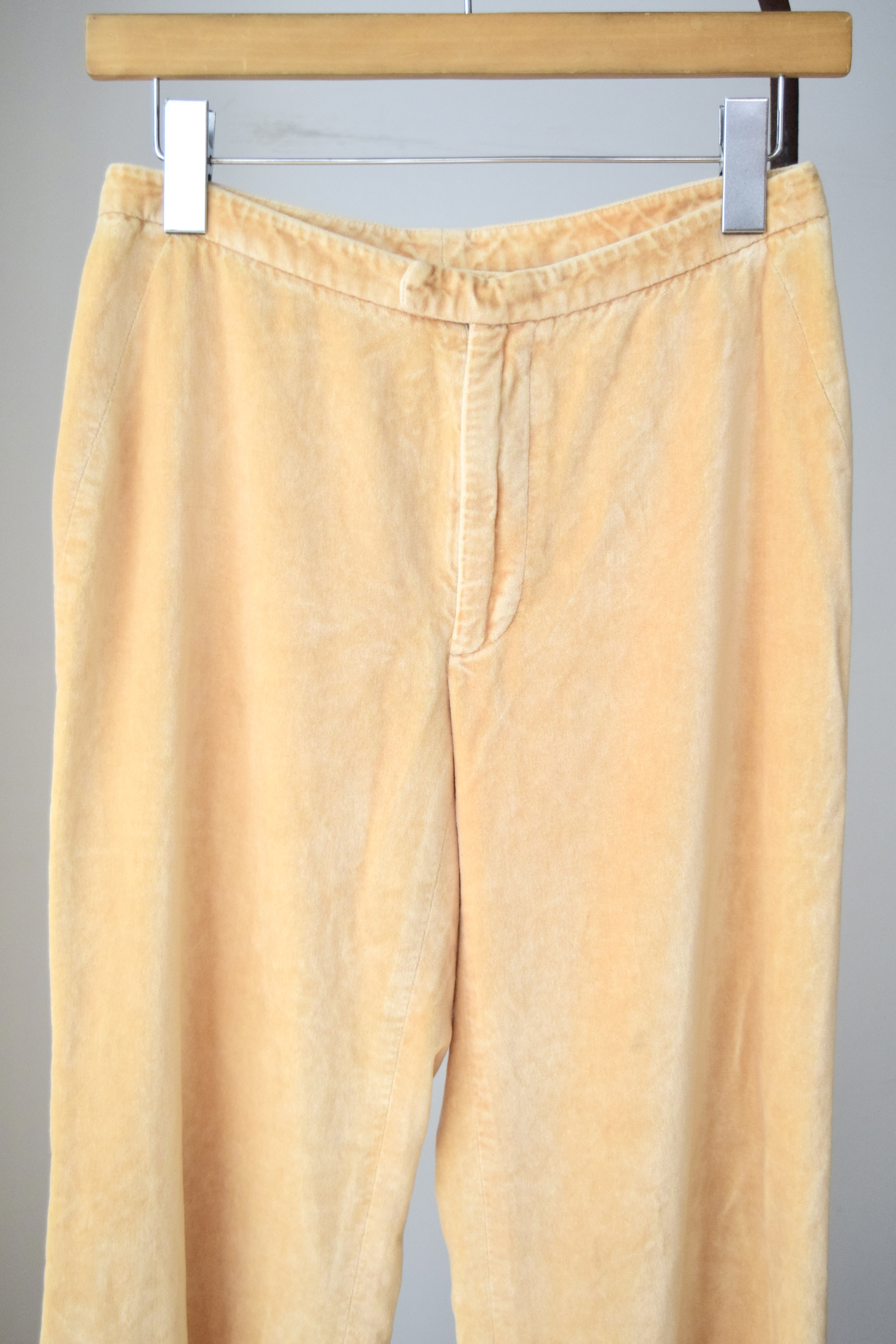 Velour flared pants の画像 6