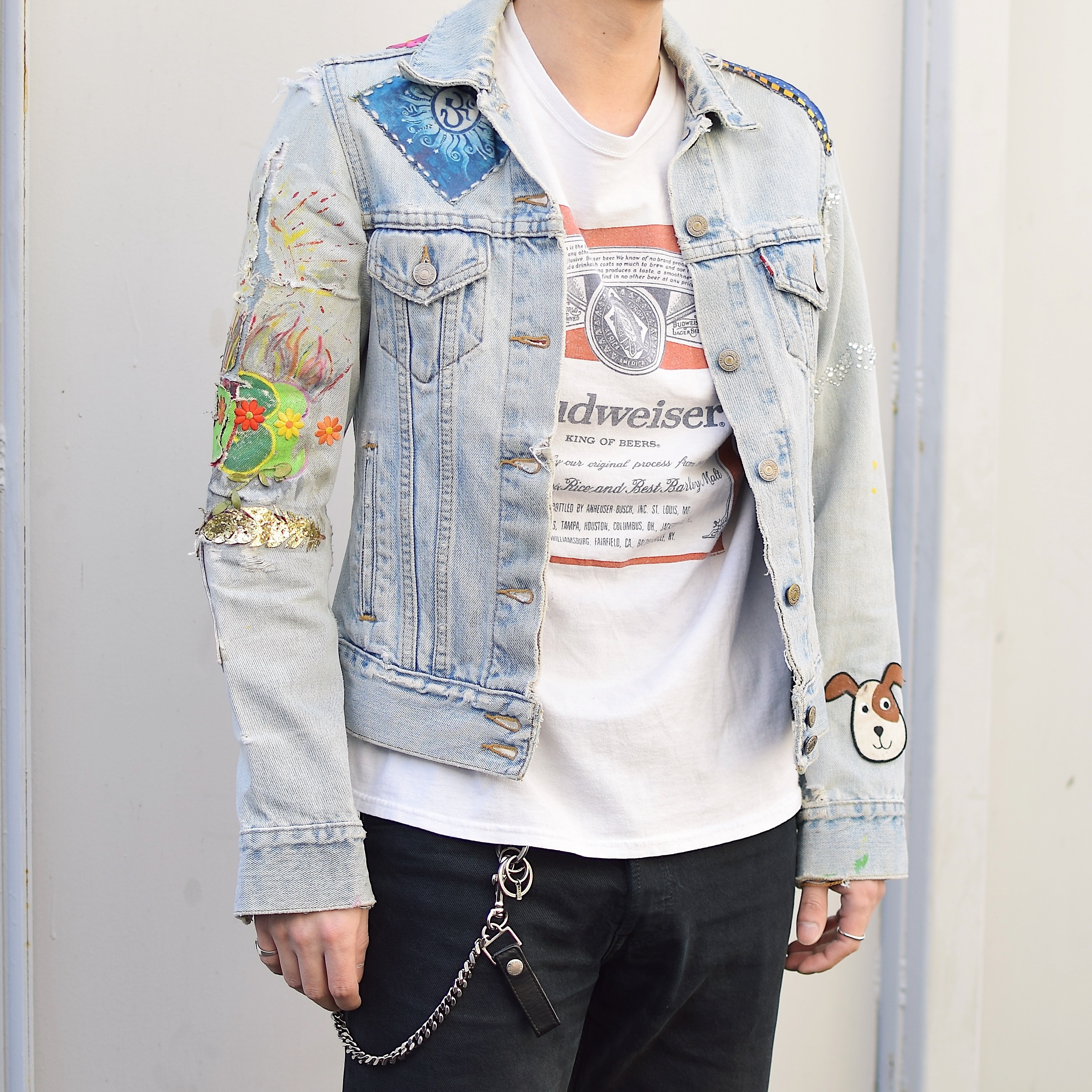 Vintage【Levi's】Hippie Denim Jacket の画像 3