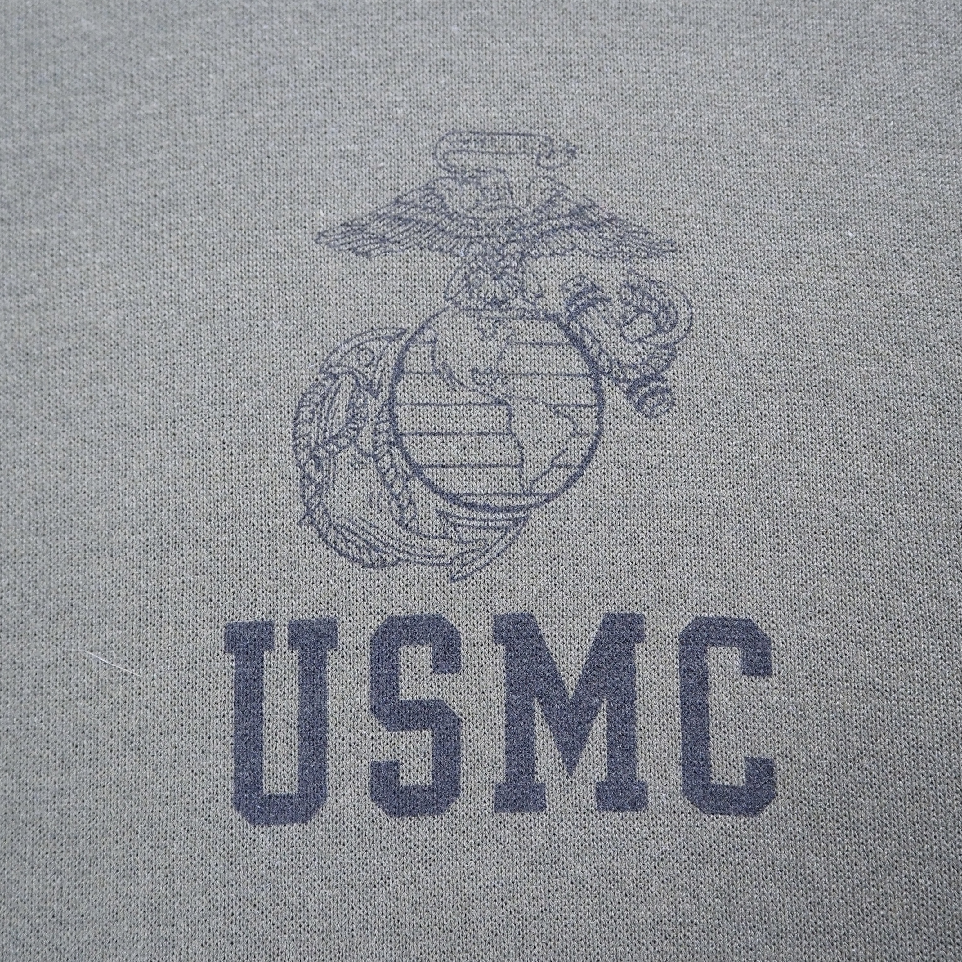 90’s USMC スウェット XL オリーブ の画像 9