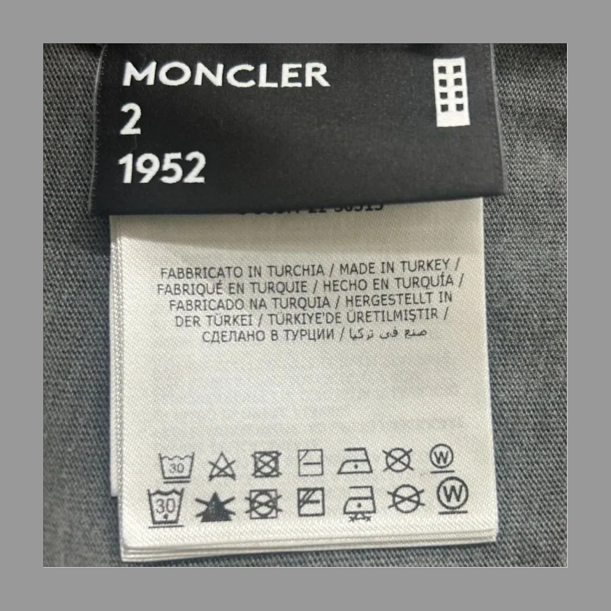 MONCLER GENIUS モンクレール ジーニアス カットソー Tシャツ ワッペン付き クルーネック 国内正規 L  F.closet の画像 6