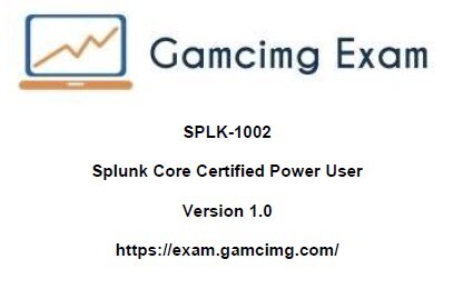 SPLK-1002 Lead2pass