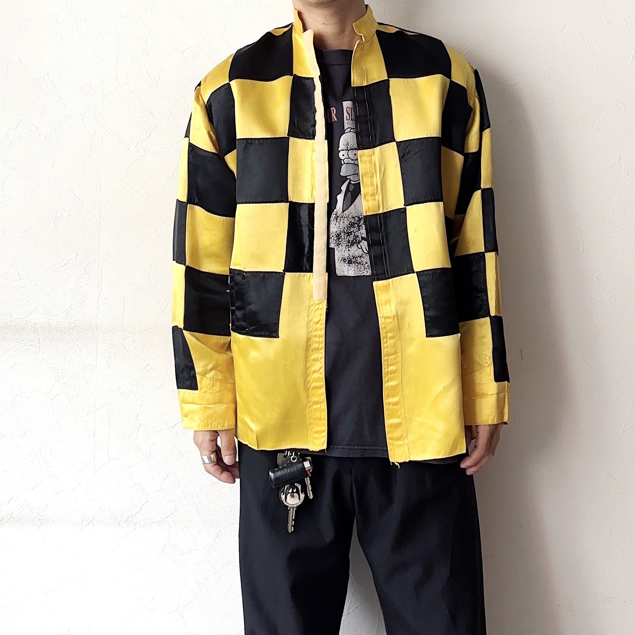 Vintage 60～70's Satin Shirt の画像 3