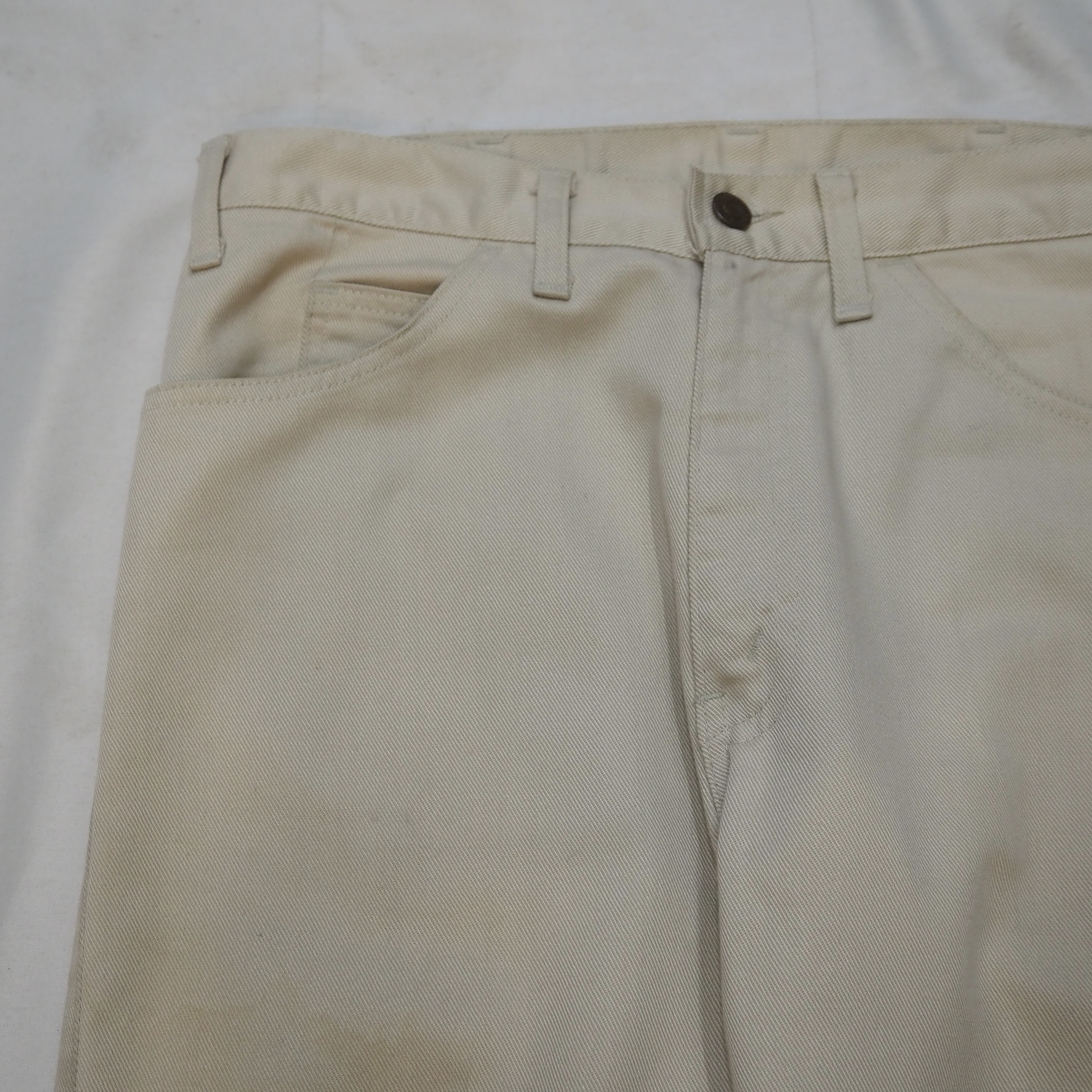 70’s Levi’s Sta-Prest ビッグE 32×29 の画像 2