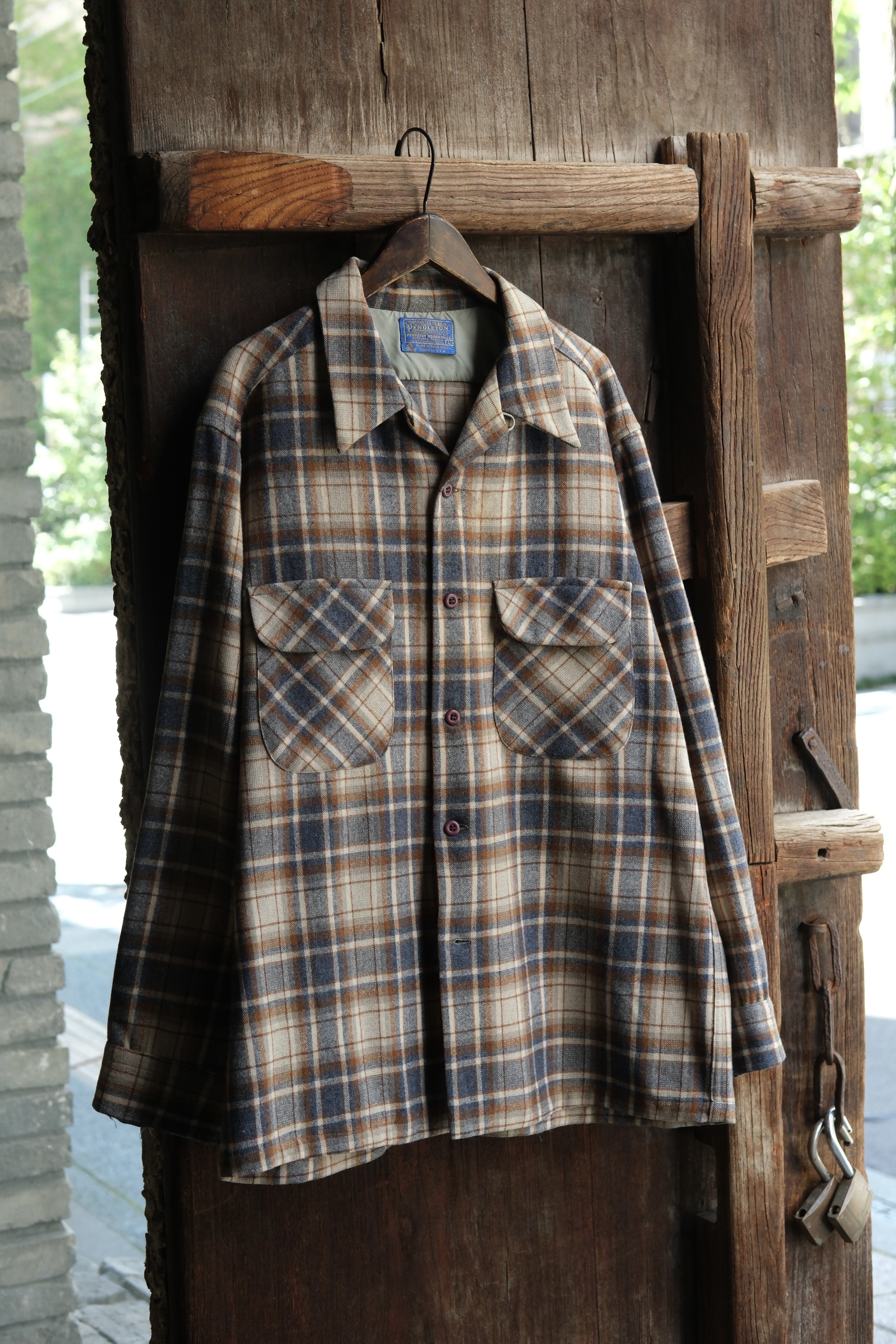 Utah/70's "PENDLETON" board shirt