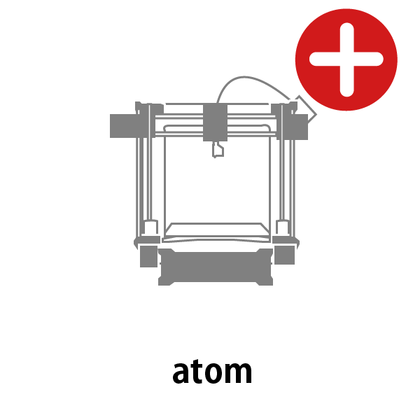 atom 3Dプリンター メンテナンスサービス - 画像1