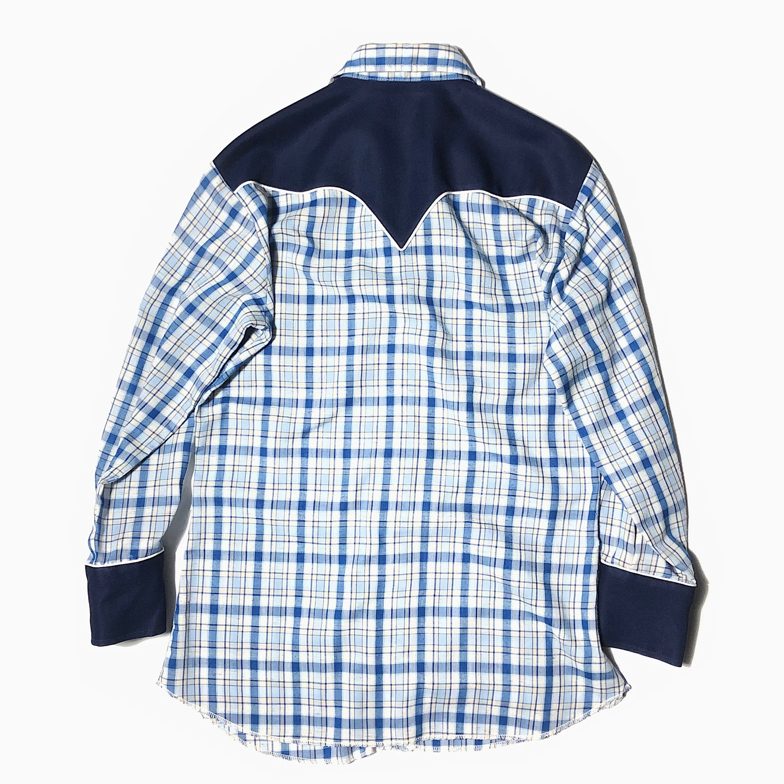 Vintage 70's【H BAR C】Western Shirt の画像 2